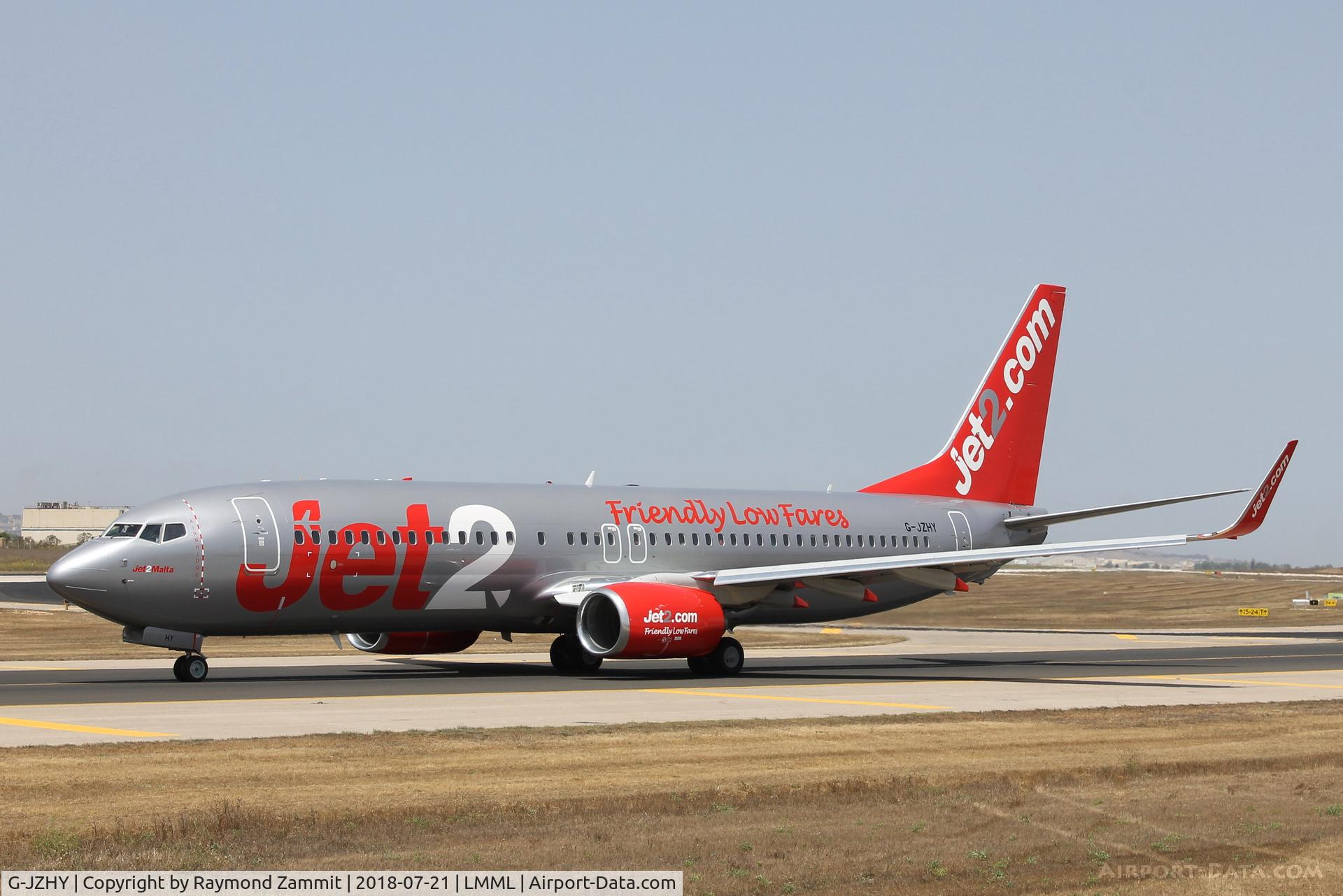 G-JZHY, 2017 Boeing 737-8MG C/N 63155, B737-800 G-JZHY Jet2Com