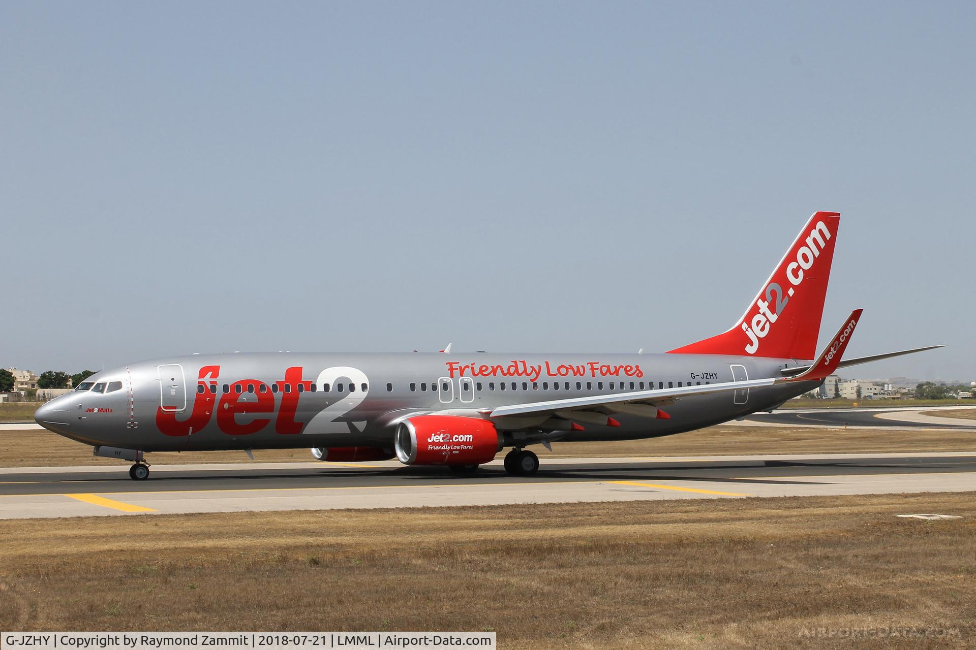 G-JZHY, 2017 Boeing 737-8MG C/N 63155, B737-800 G-JZHY Jet2Com