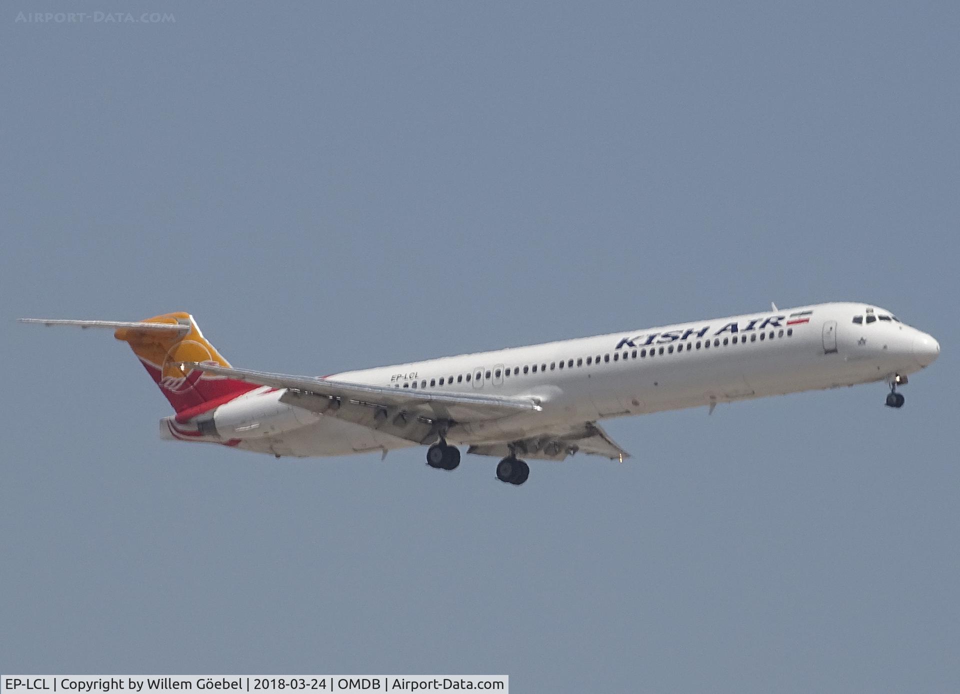 EP-LCL, 1995 McDonnell Douglas MD-82 (DC-9-82) C/N 53229/2105, Landing on DUBAI INTERNATIONAL Airport