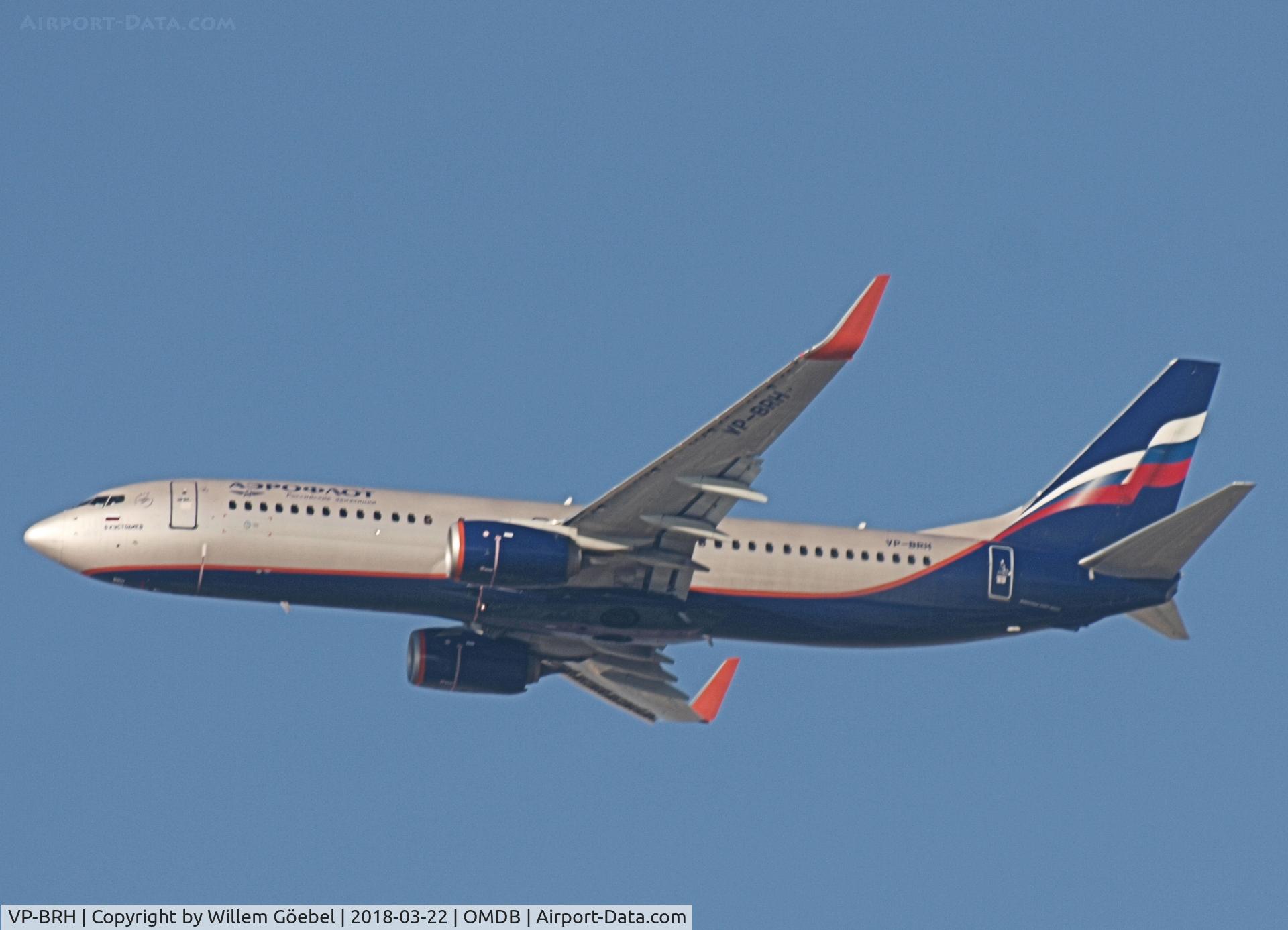 VP-BRH, 2013 Boeing 737-8LJ C/N 41196, Take off from DUBAI INTERNATIONAL Airport