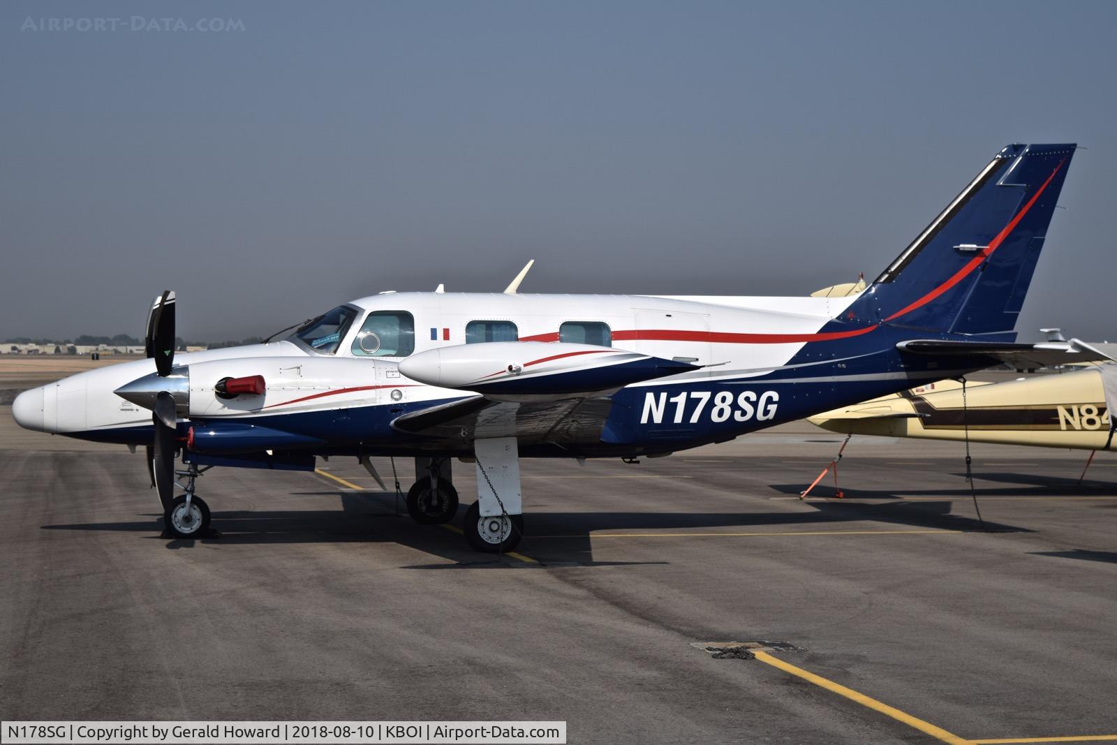 N178SG, Piper PA-31T-620 Cheyenne II C/N 31T-8020044, Parked on the north GA ramp.