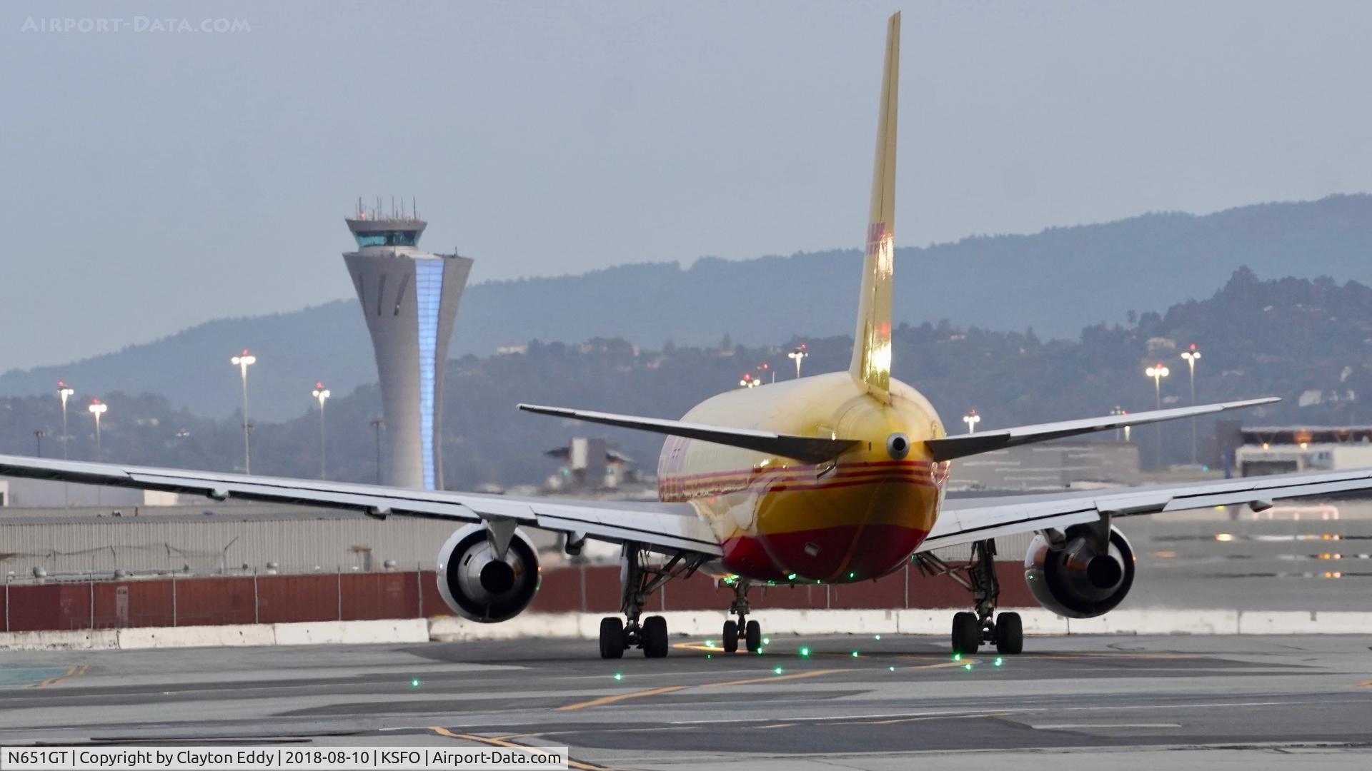 N651GT, 1983 Boeing 767-231 C/N 22570, SFO 2018.