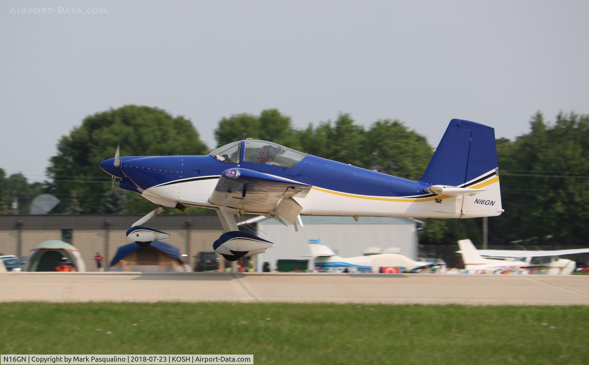 N16GN, 2016 Vans RV-9A C/N 91691, Vans RV-9A