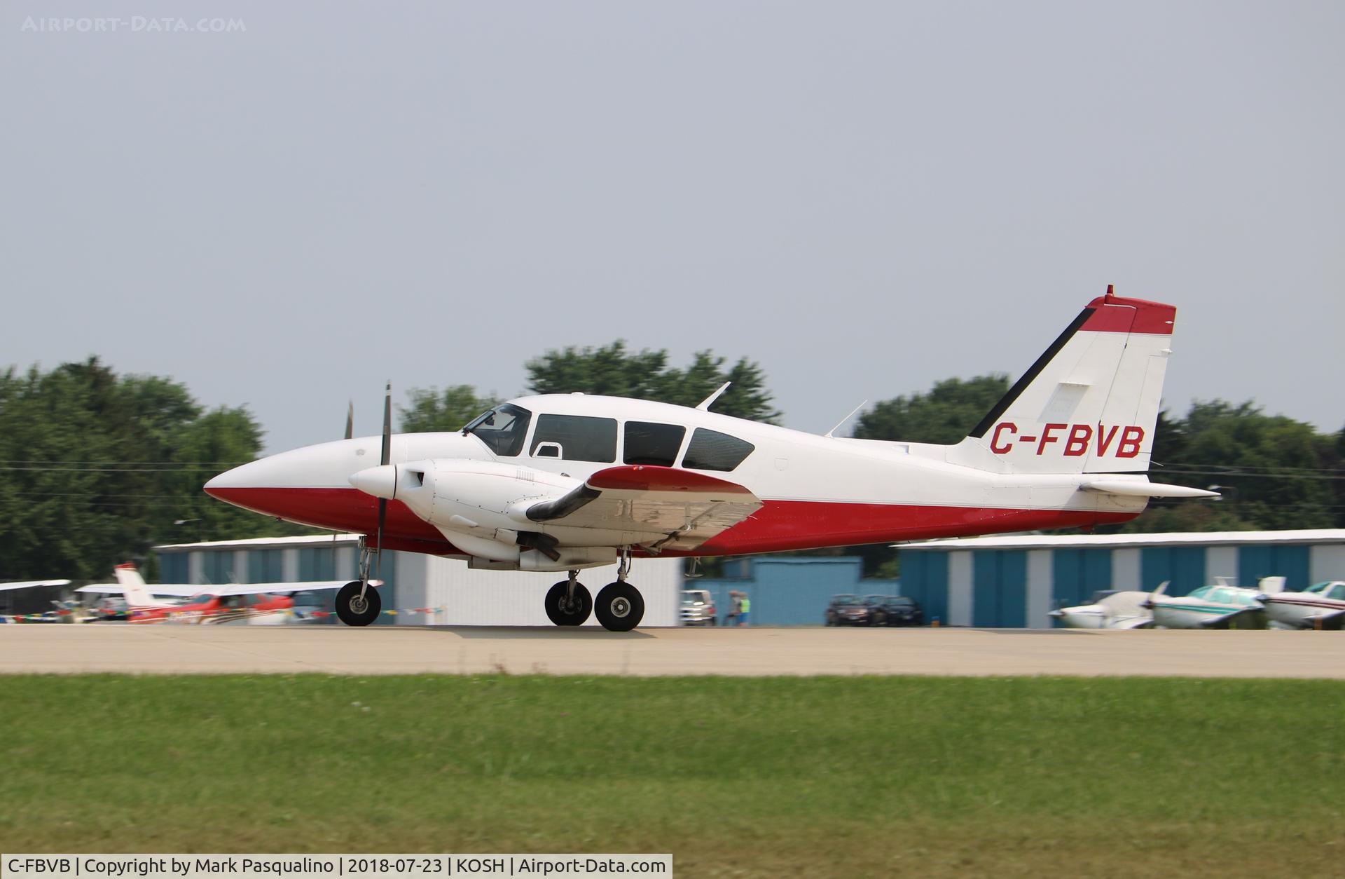 C-FBVB, 1978 Piper PA-23-250 Aztec C/N 27-7854001, Piper PA-23-250