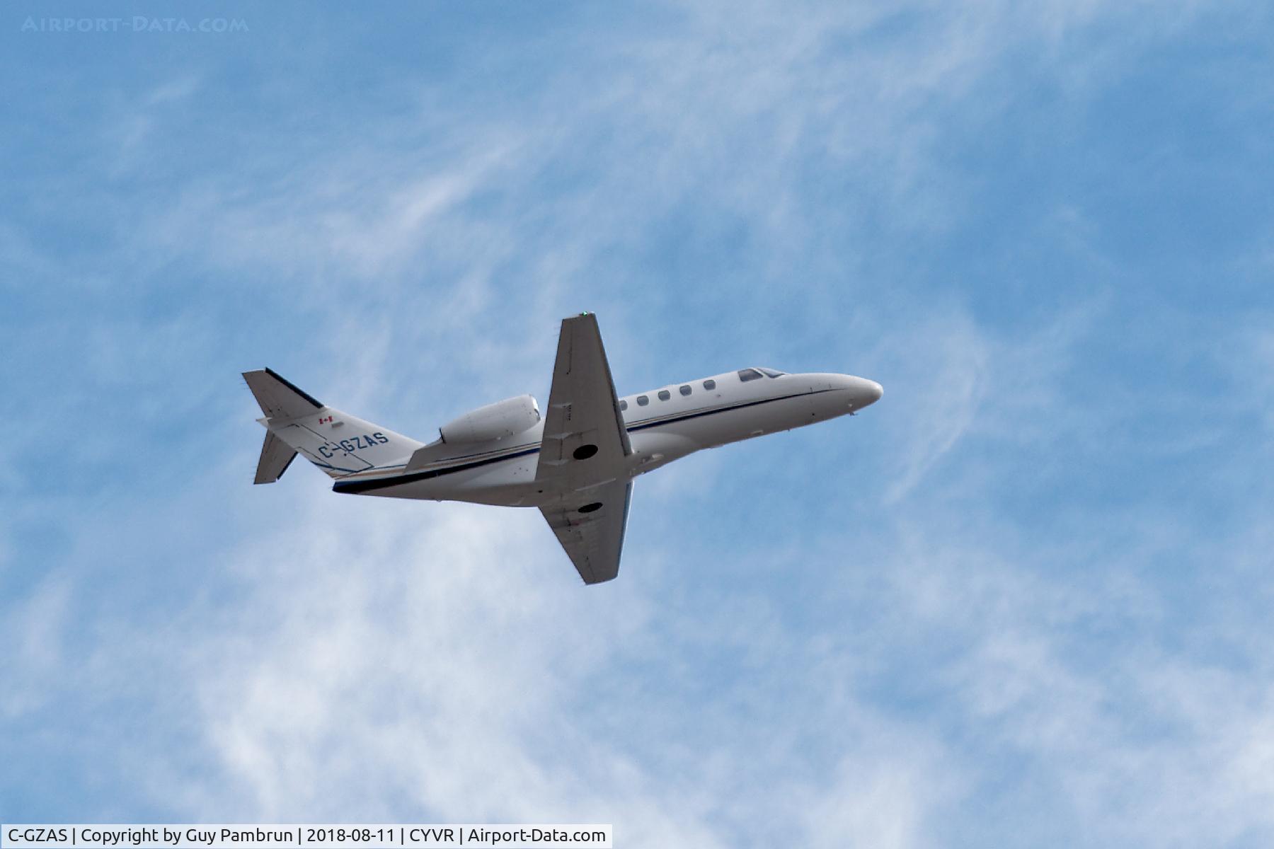 C-GZAS, 2012 Cessna 525A Citation C/N 525A0508, Takeoff