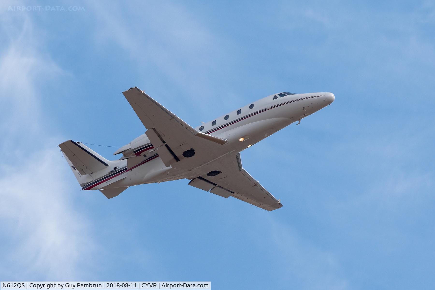 N612QS, 2002 Cessna 560XL Citation Excel C/N 560-5312, Takeoff