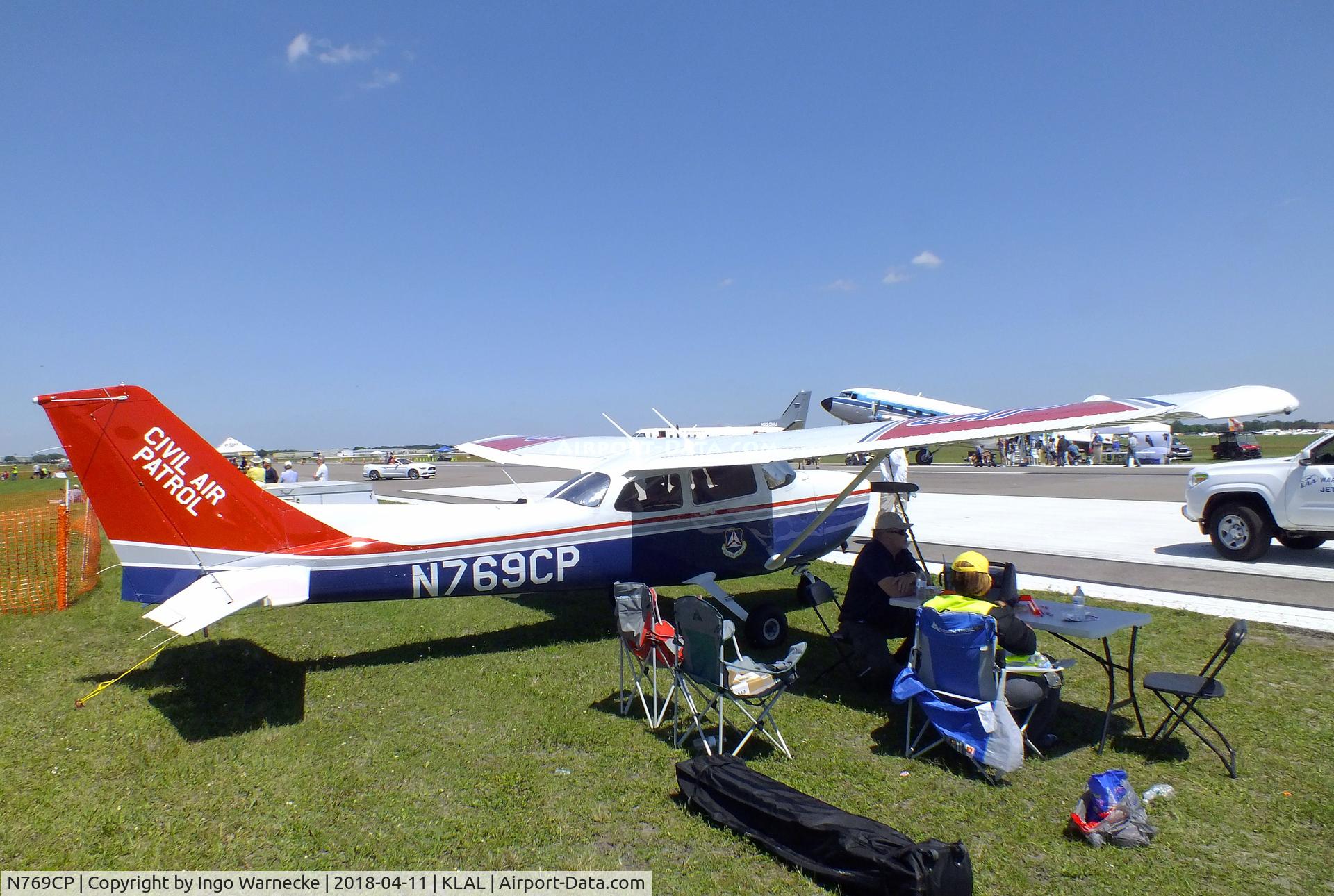 N769CP, 2015 Cessna 172S Skyhawk C/N 172S11580, Cessna 172S Skyhawk of the Civil Air Patrol at 2018 Sun 'n Fun, Lakeland FL