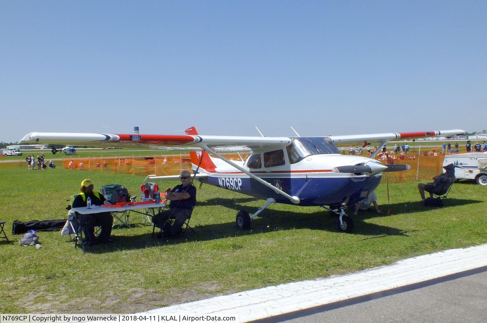 N769CP, 2015 Cessna 172S Skyhawk C/N 172S11580, Cessna 172S Skyhawk of the Civil Air Patrol at 2018 Sun 'n Fun, Lakeland FL