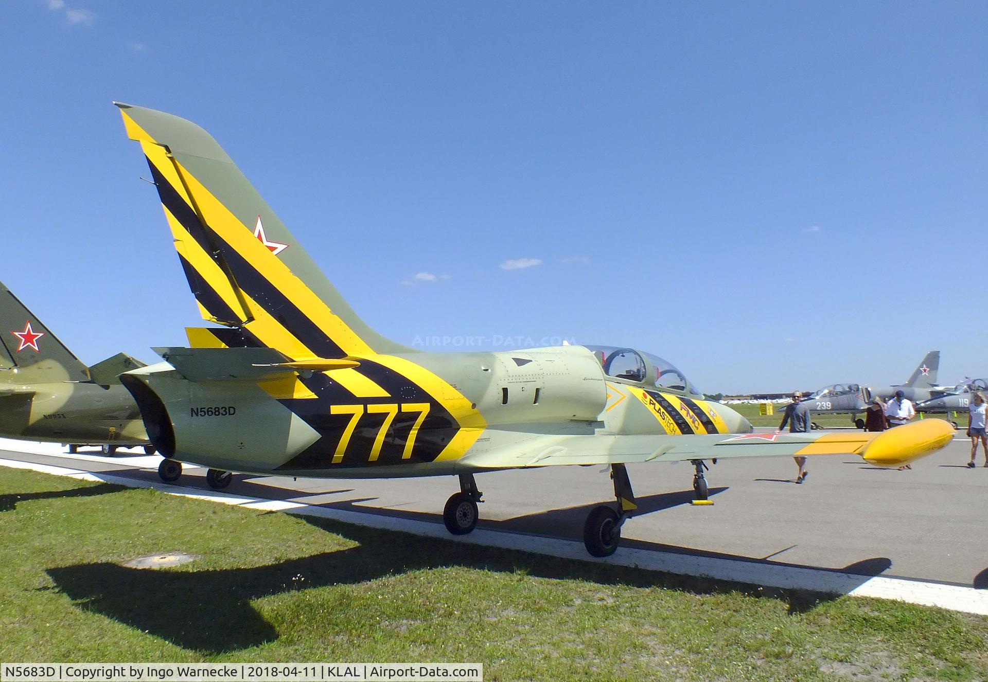 N5683D, 1979 Aero L-39C Albatros C/N 931529, Aero L-39C Albatros at 2018 Sun 'n Fun, Lakeland FL