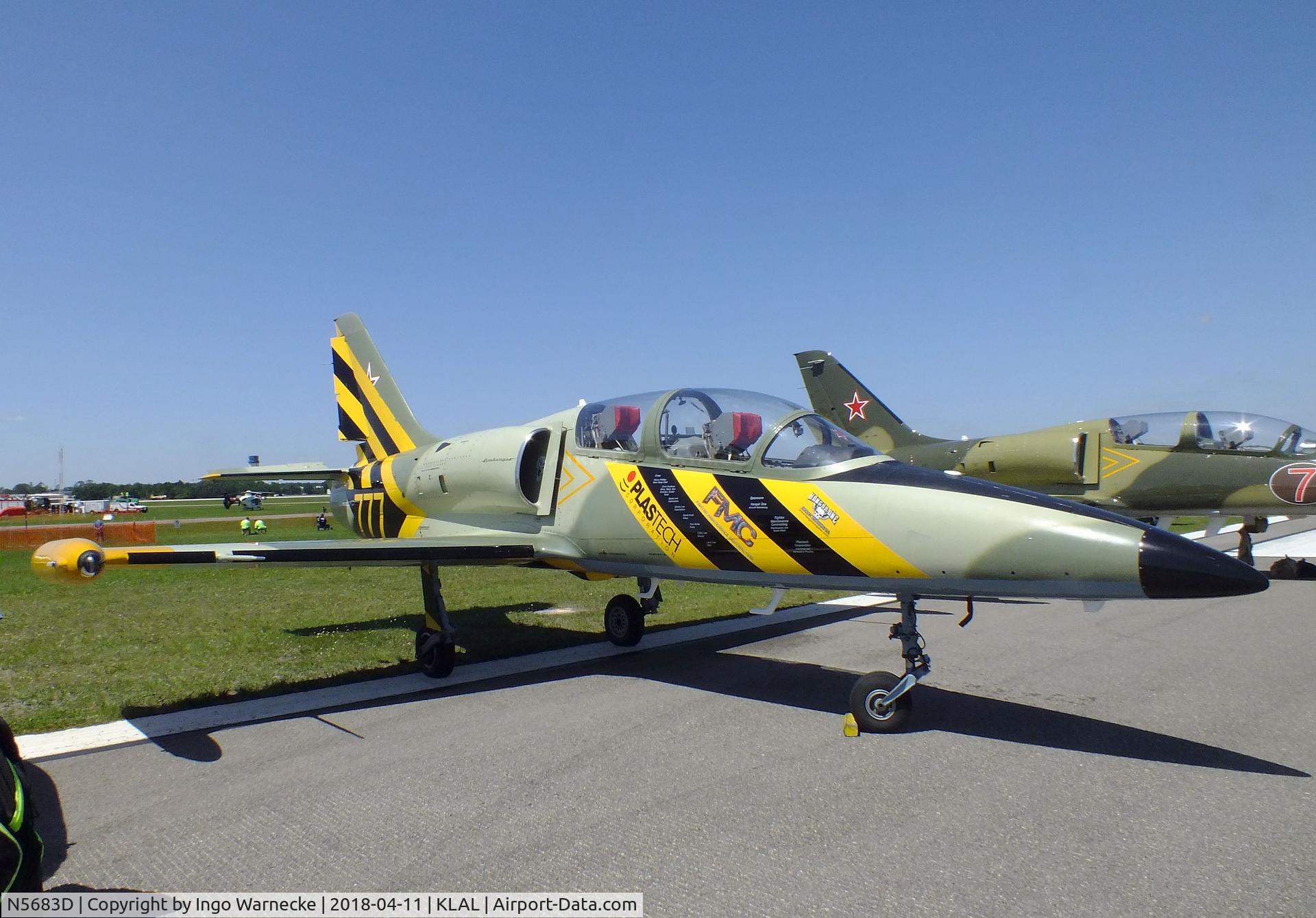 N5683D, 1979 Aero L-39C Albatros C/N 931529, Aero L-39C Albatros at 2018 Sun 'n Fun, Lakeland FL