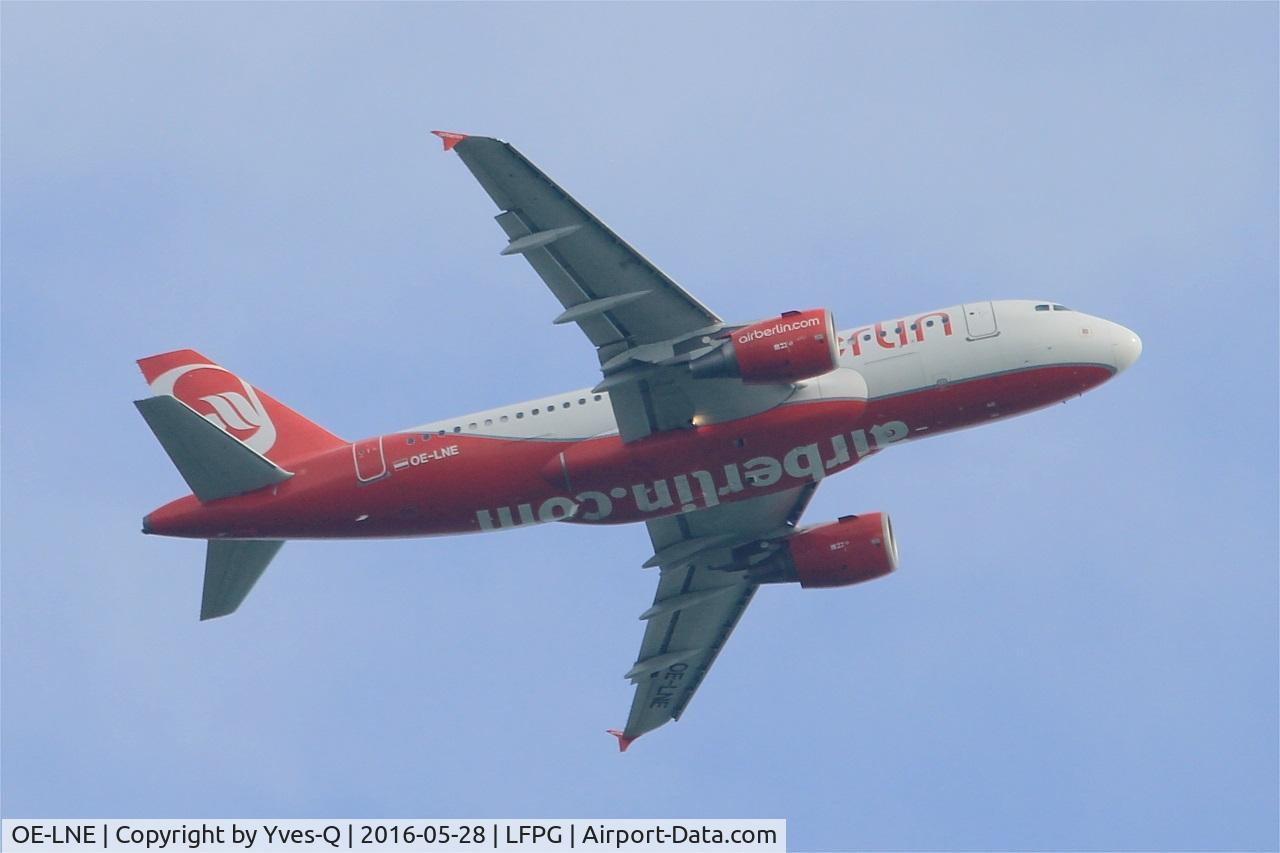 OE-LNE, 2008 Airbus A319-112 C/N 3415, Airbus A319-112, Take off rwy 06R, Roissy Charles De Gaulle airport (LFPG-CDG)