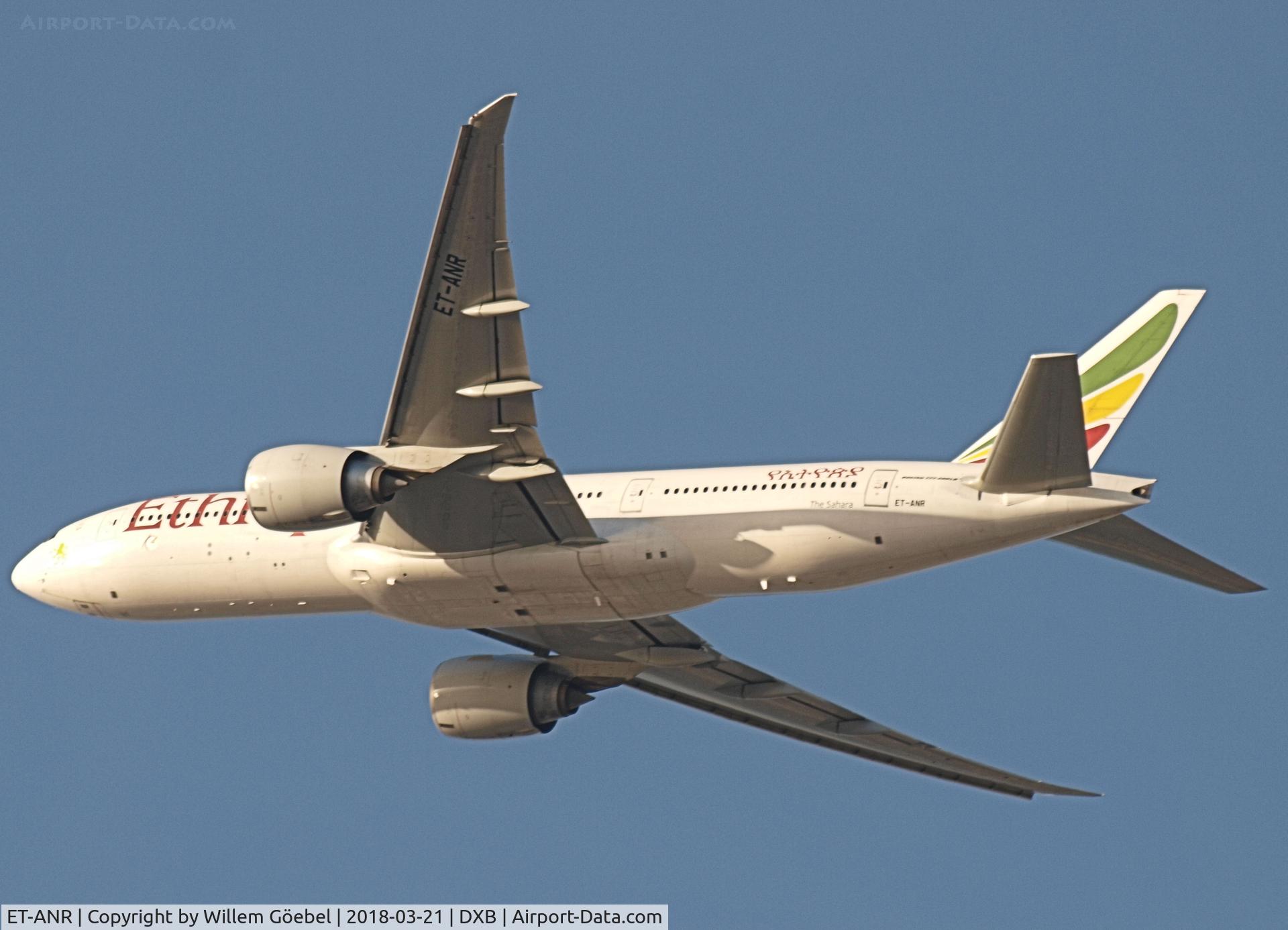 ET-ANR, 2011 Boeing 777-260/LR C/N 40774, Take off from DUBAI INTERNATIONAL Airport