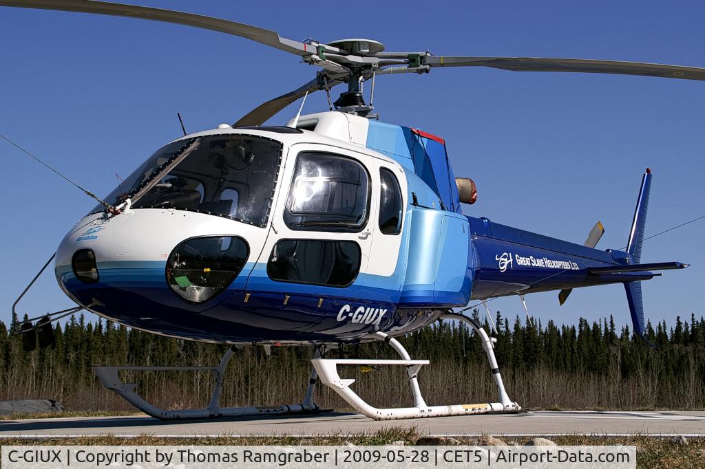 C-GIUX, 1980 Aerospatiale AS-350BA Ecureuil C/N 1240, Great Slave Helicopters AS-350