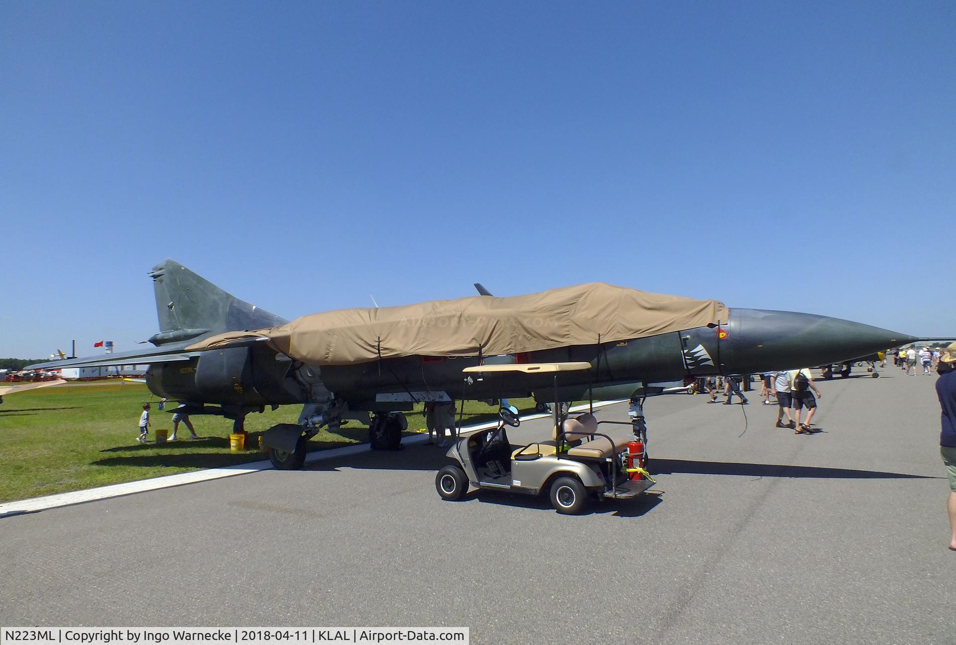 N223ML, 1981 Mikoyan-Gurevich MiG-23ML C/N 0390323303, Mikoyan i Gurevich MiG-23ML FLOGGER-G at 2018 Sun 'n Fun, Lakeland FL