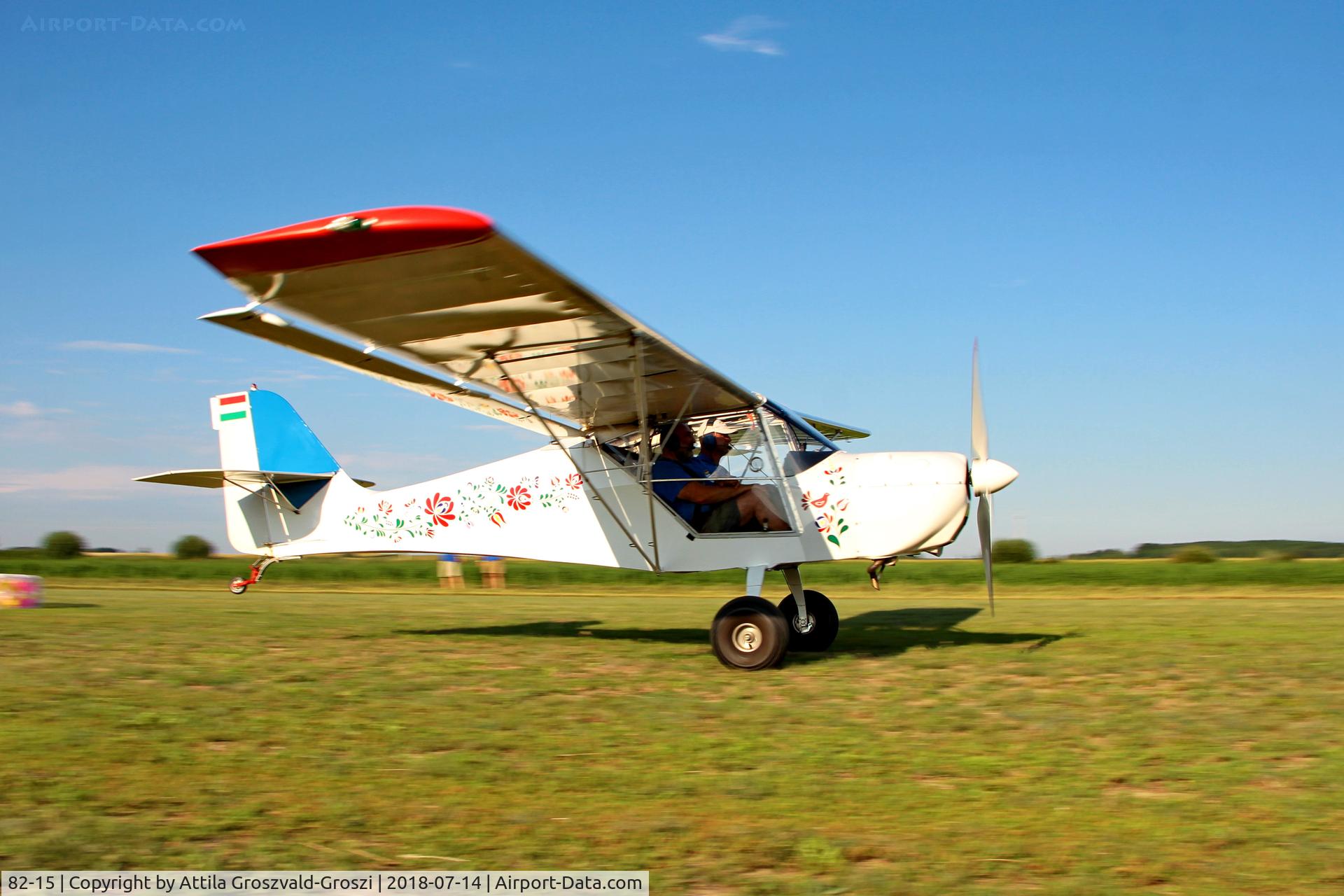 82-15, 2004 Apollo Fox C/N 270904, Becsehely Airfield, Hungary