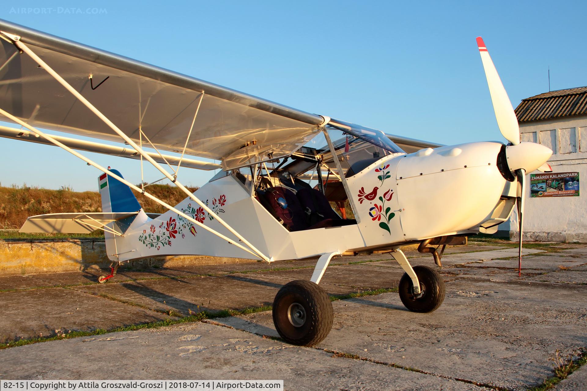 82-15, 2004 Apollo Fox C/N 270904, Balatonfökajár Airfield, Hungary