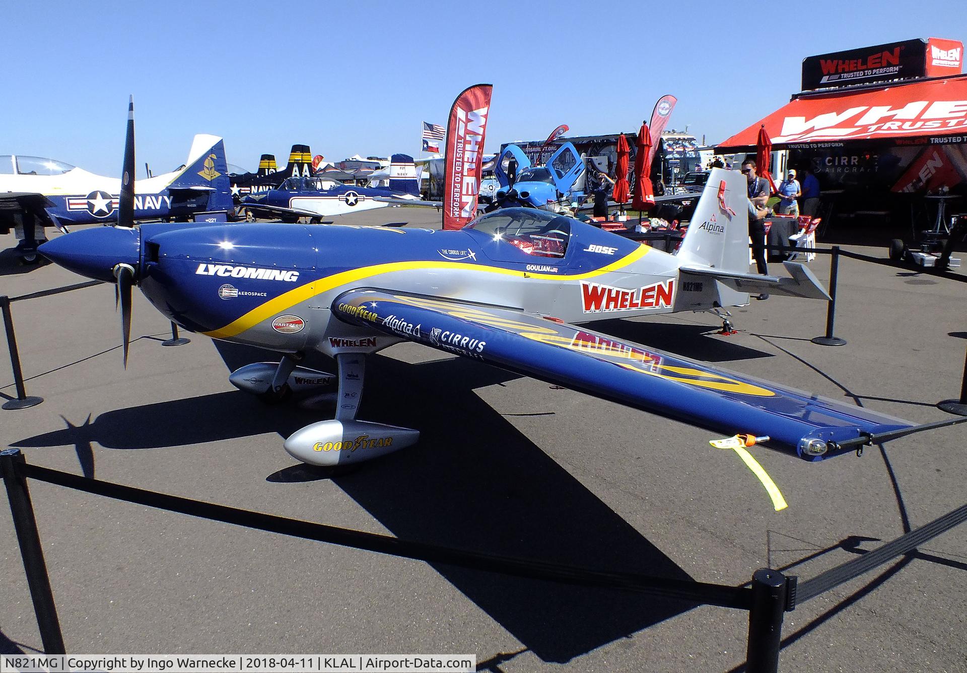 N821MG, 2006 Extra EA-300S C/N 1035, Extra EA-300S at 2018 Sun 'n Fun, Lakeland FL