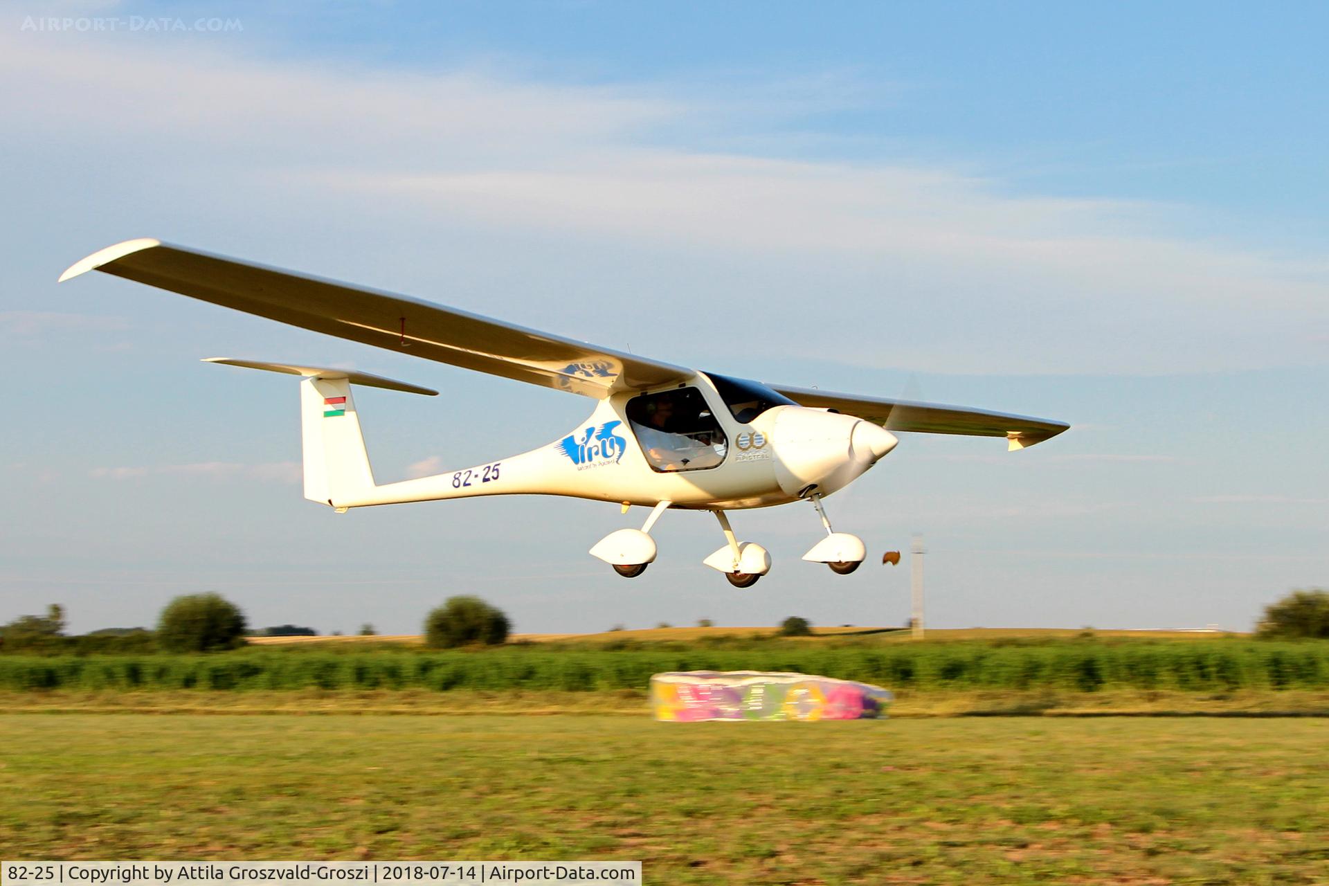 82-25, 2015 Pipistrel Virus C/N 181V9120405, Becsehely Airfield, Hungary