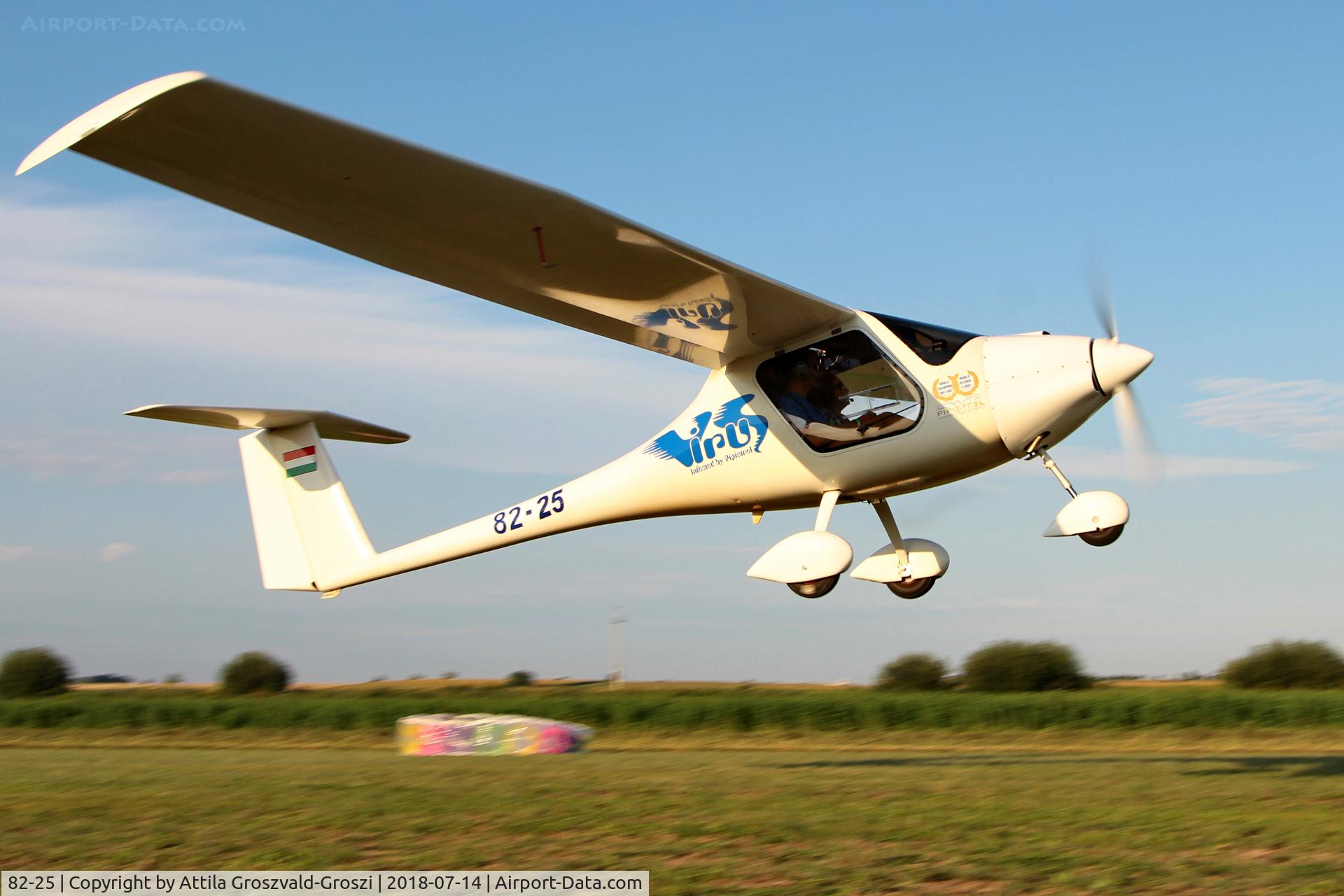 82-25, 2015 Pipistrel Virus C/N 181V9120405, Becsehely Airfield, Hungary