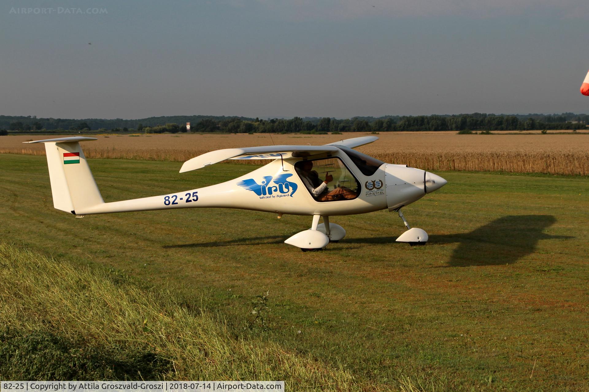 82-25, 2015 Pipistrel Virus C/N 181V9120405, Becsehely Airfield, Hungary