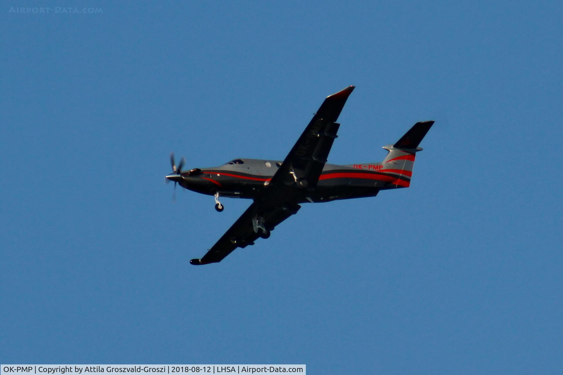 OK-PMP, 2016 Pilatus PC-12/47E C/N 1614, LHSA Szentkirályszabadja Airport, ex Military Air Base, Hungary