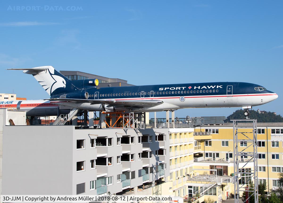 3D-JJM, 1969 Boeing 727-231 C/N 20053, Her new home.