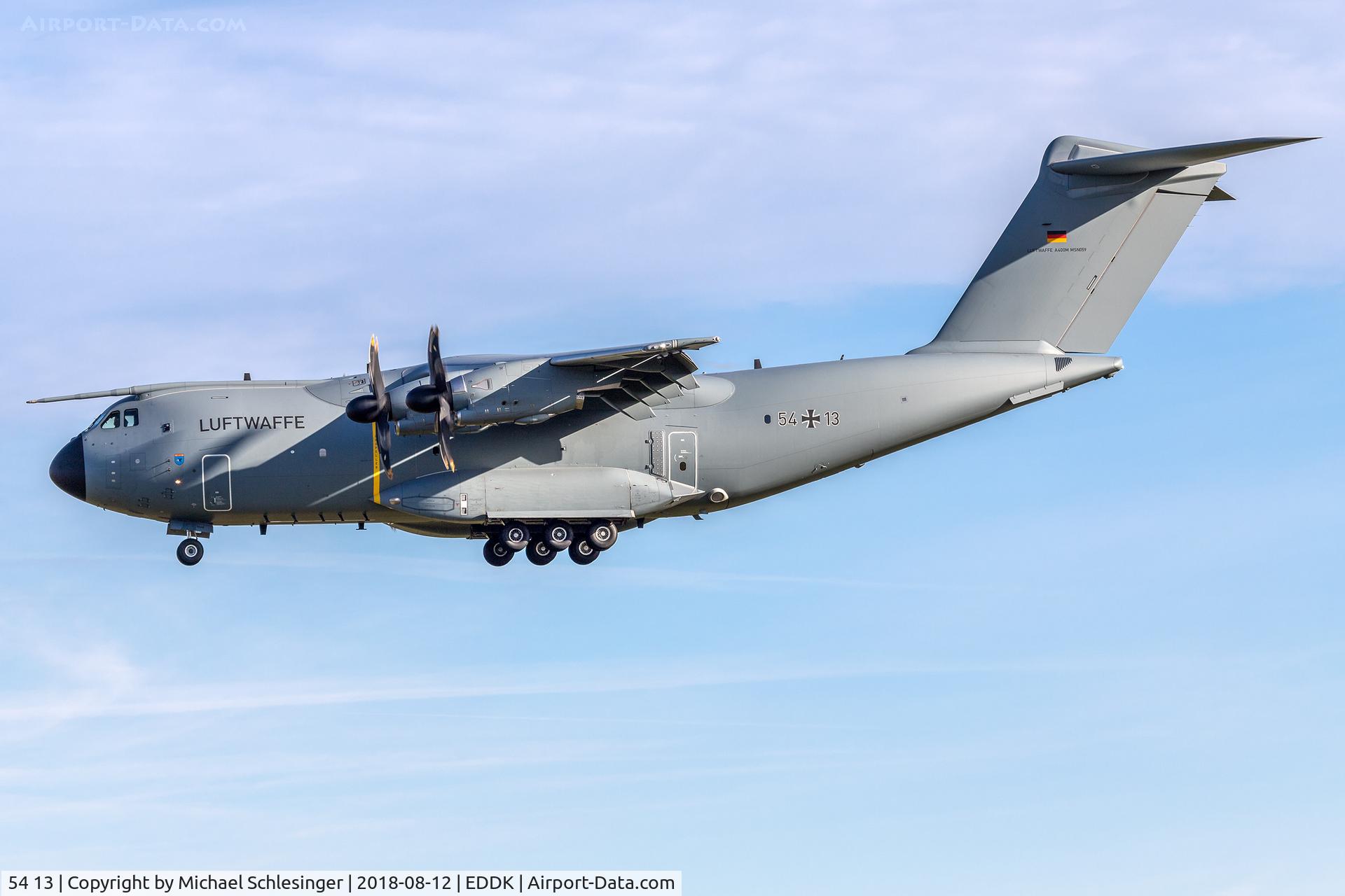 54 13, 2017 Airbus A400M Atlas C/N 059, 54+13 - Airbus A400M-180 - German Air Force