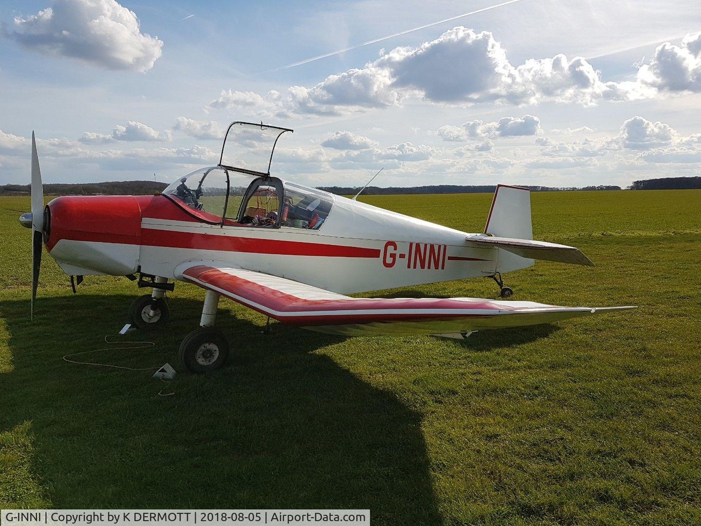G-INNI, 1956 Wassmer (Jodel) D-112 Club C/N 540, August 18 Small airfield west of Leicester