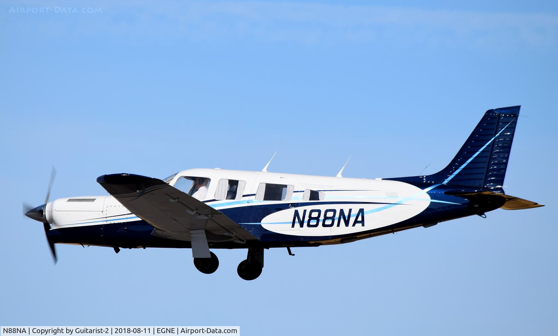 N88NA, 1984 Piper PA-32R-301T Turbo Saratoga C/N 32R-8529005, At Gamston