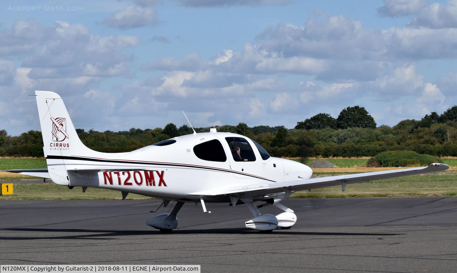N120MX, 2015 Cirrus SR20 C/N 2281, At Gamston