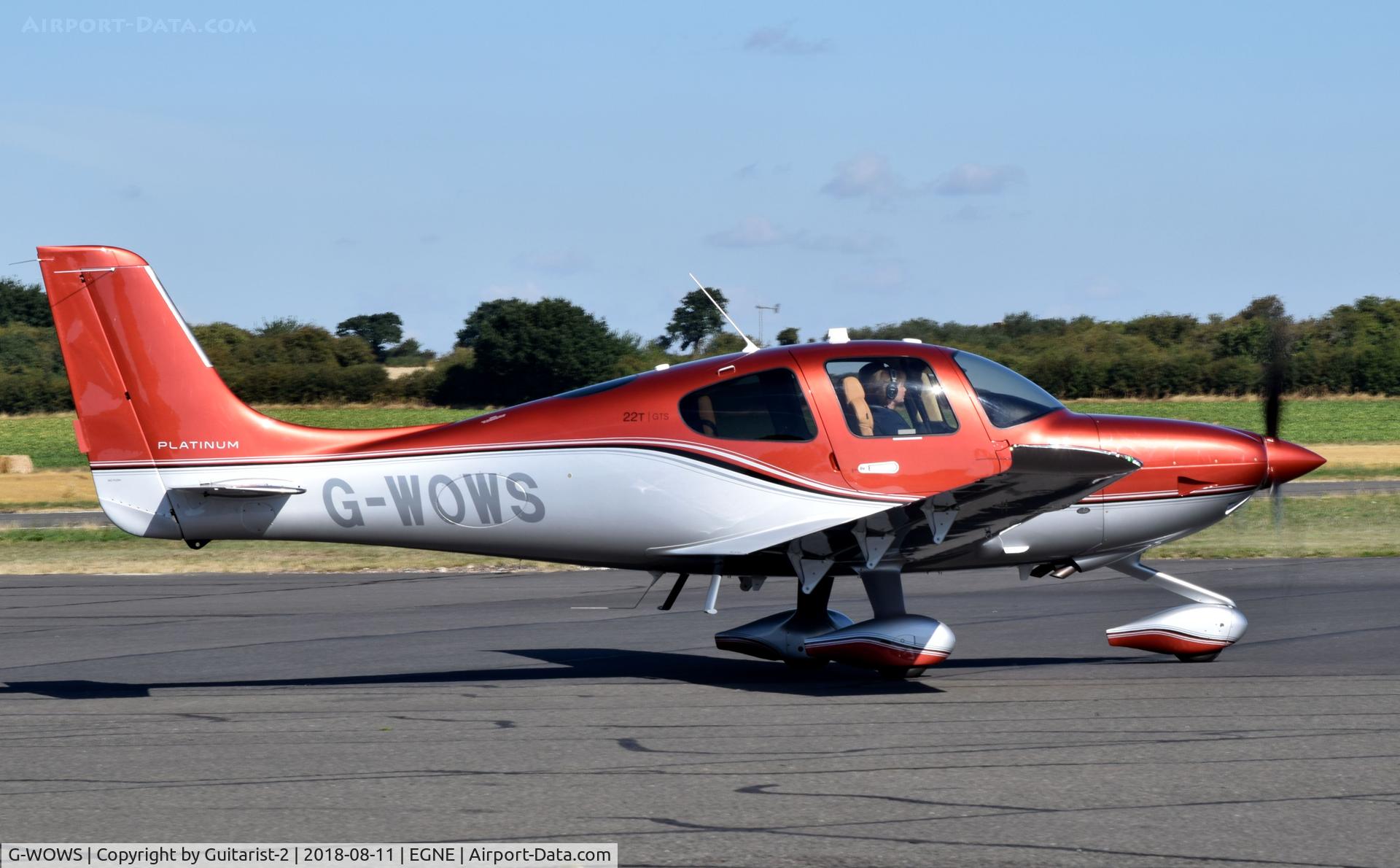 G-WOWS, 2018 Cirrus SR22T C/N 1712, At Gamston