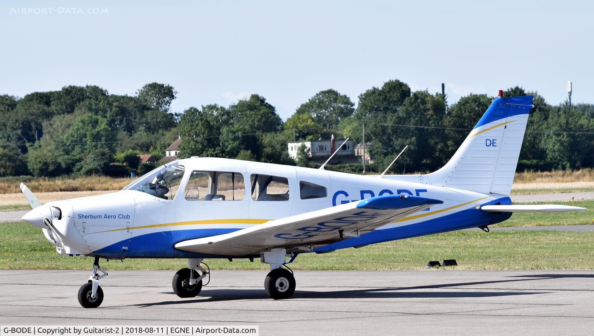 G-BODE, 1988 Piper PA-28-161 Cherokee Warrior II C/N 2816039, At Gamston