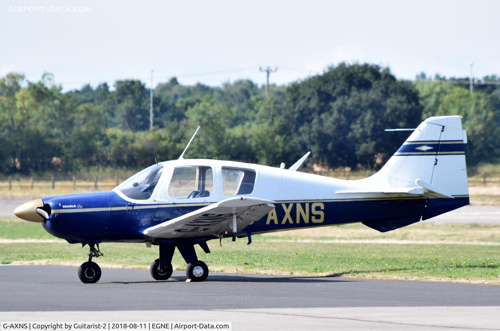 G-AXNS, 1969 Beagle B-121 Pup Series 2 (Pup 150) C/N B121-110, At Gamston