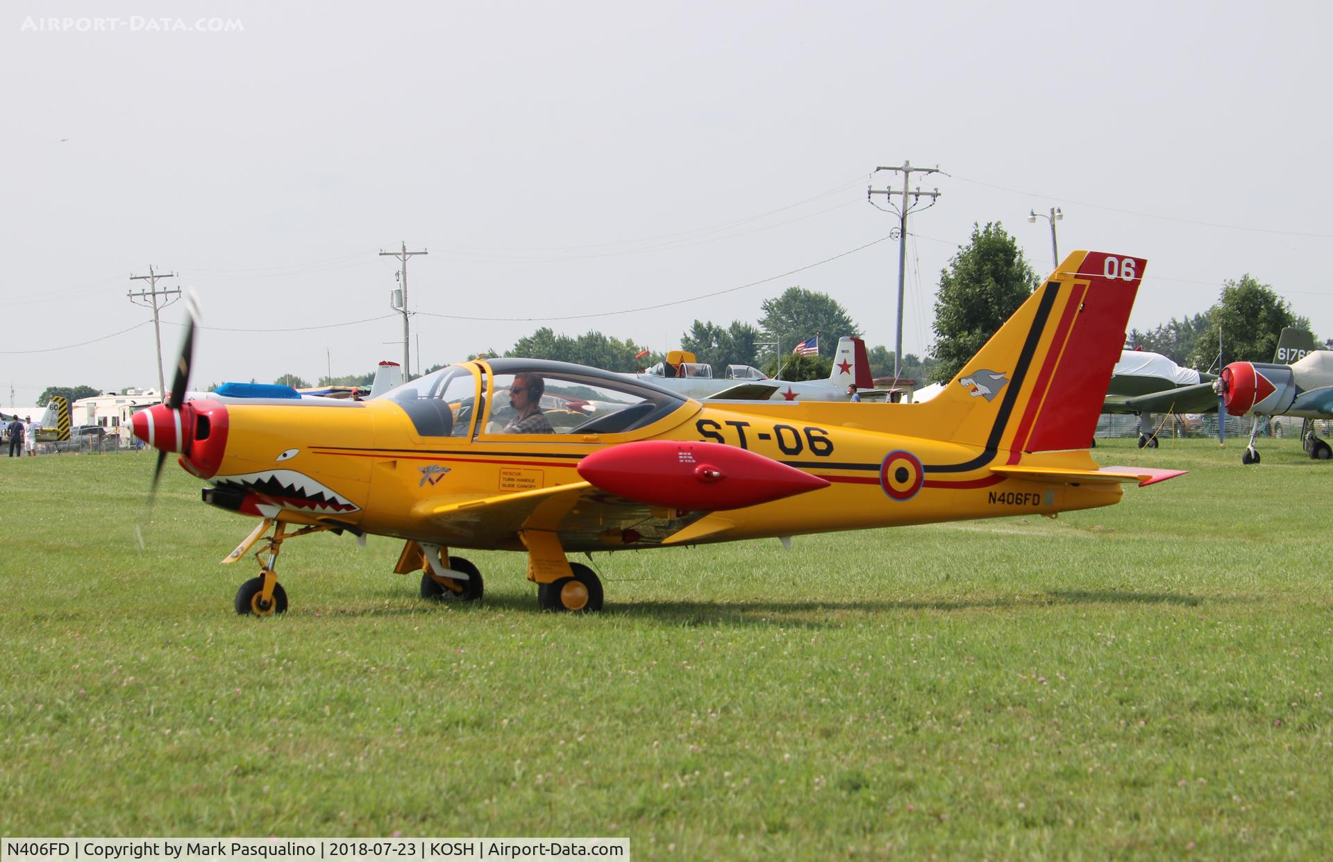 N406FD, 1990 SIAI-Marchetti SF-260D C/N 771, SIAI Marchetti SF-260D