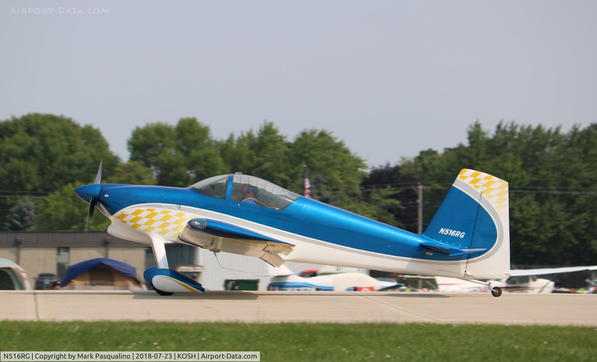 N516RG, 2017 Vans RV-7 C/N 72697, Vans RV-7