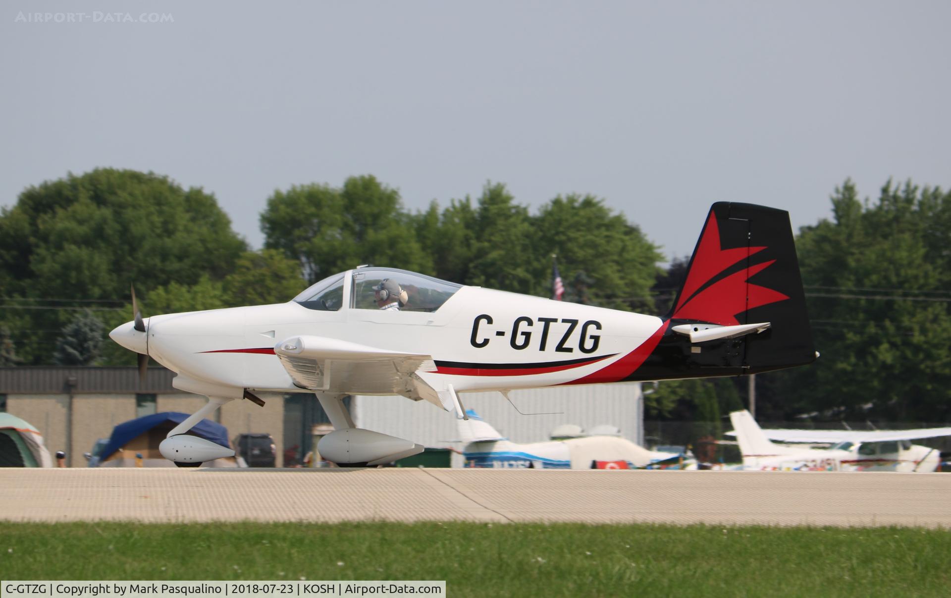 C-GTZG, 2012 Vans RV-9A C/N 90200, Vans RV-9A