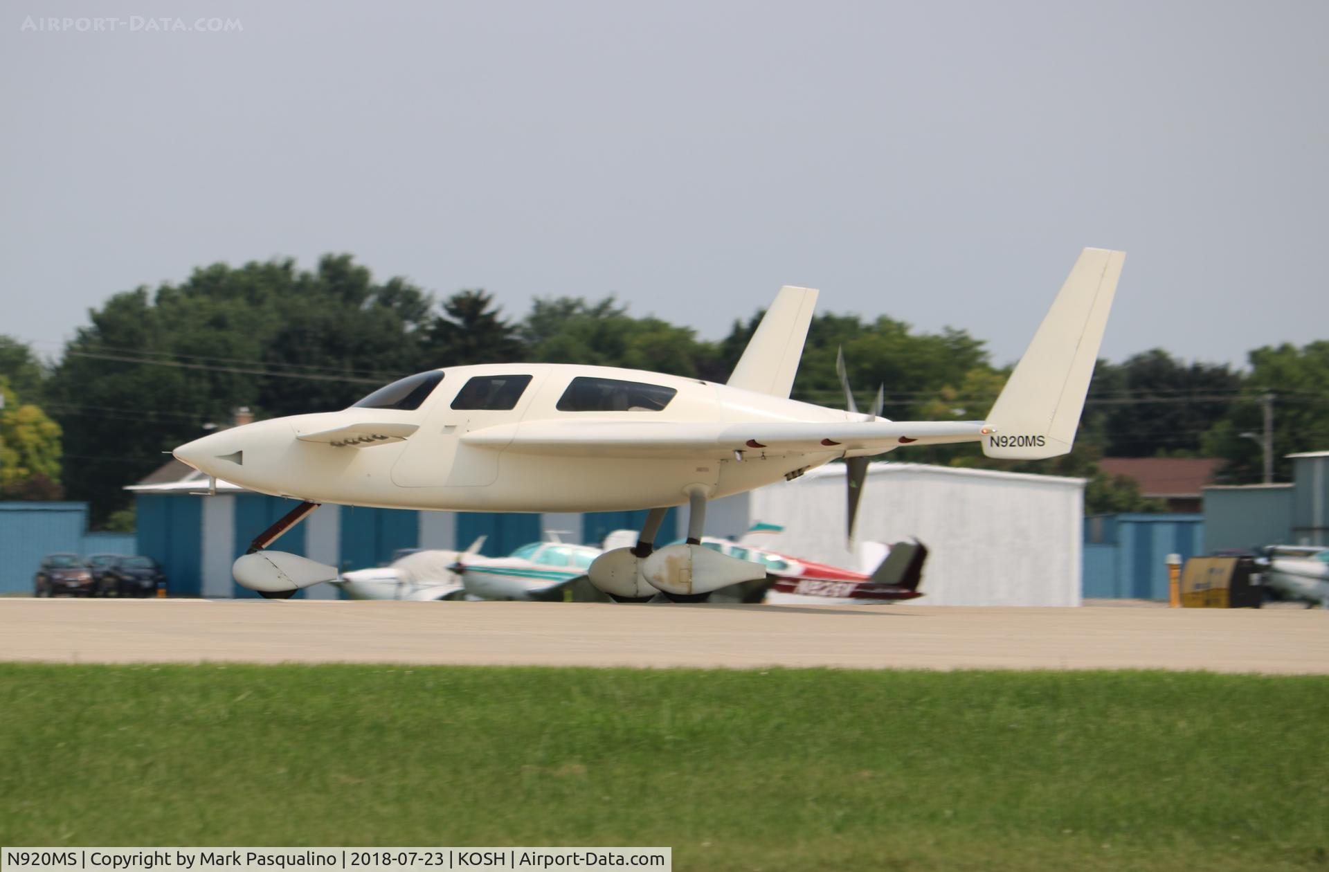 N920MS, 2016 Velocity Velocity XL FG C/N 3FX 036, Velocity XL-FG
