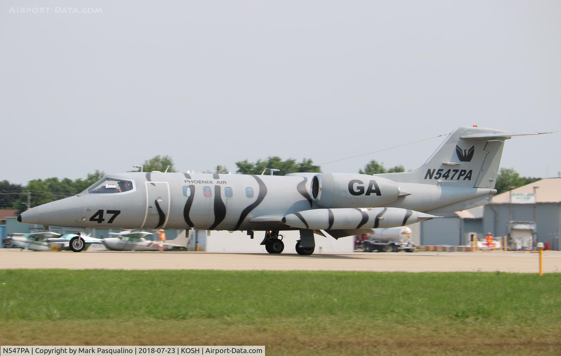 N547PA, 1975 Gates Learjet 36 C/N 012, Learjet 36