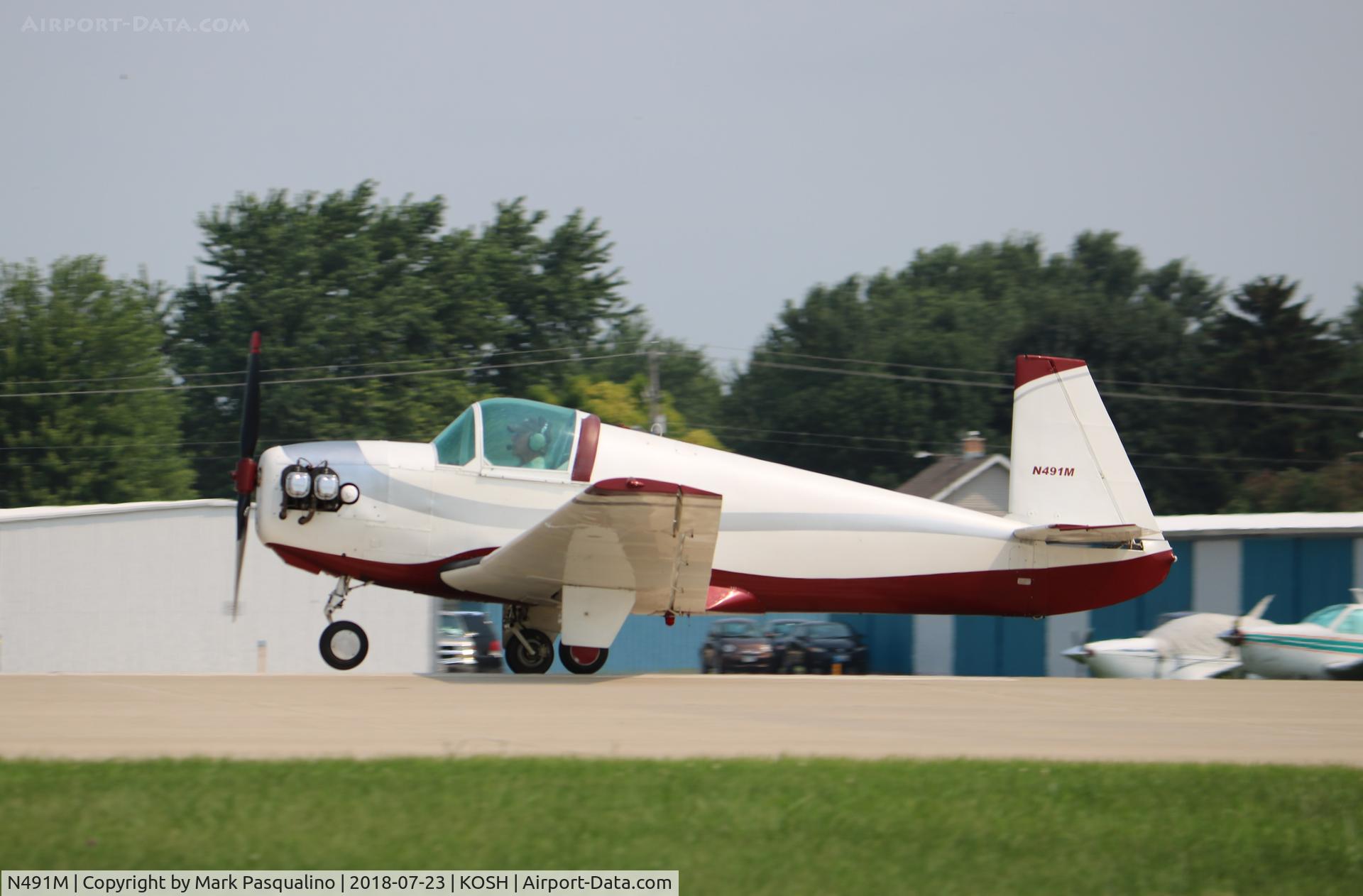 N491M, 1951 Mooney M-18C C/N 244, Mooney M-18C