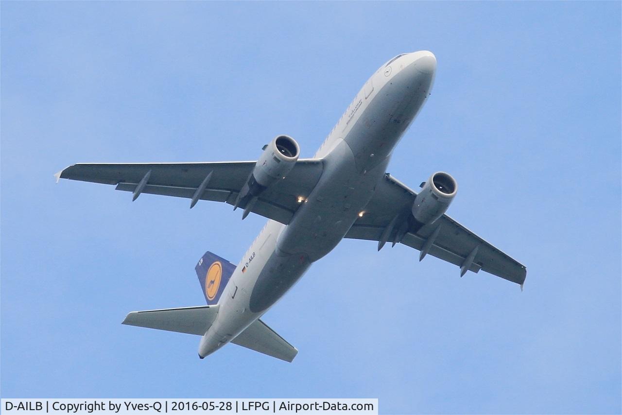D-AILB, 1996 Airbus A319-114 C/N 610, Airbus A319-114, Take off rwy 06R, Roissy Charles De Gaulle airport (LFPG-CDG)