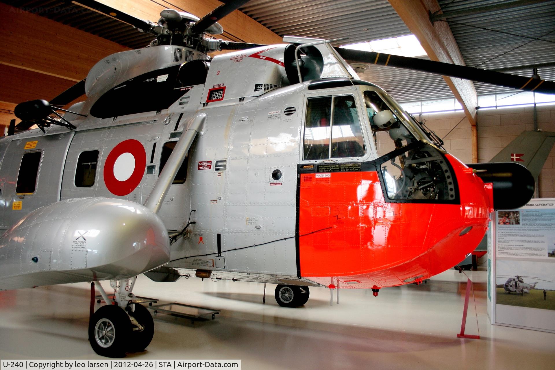 U-240, 1965 Sikorsky S-61A Sea King C/N 61240, Stauning 26.4.2012
