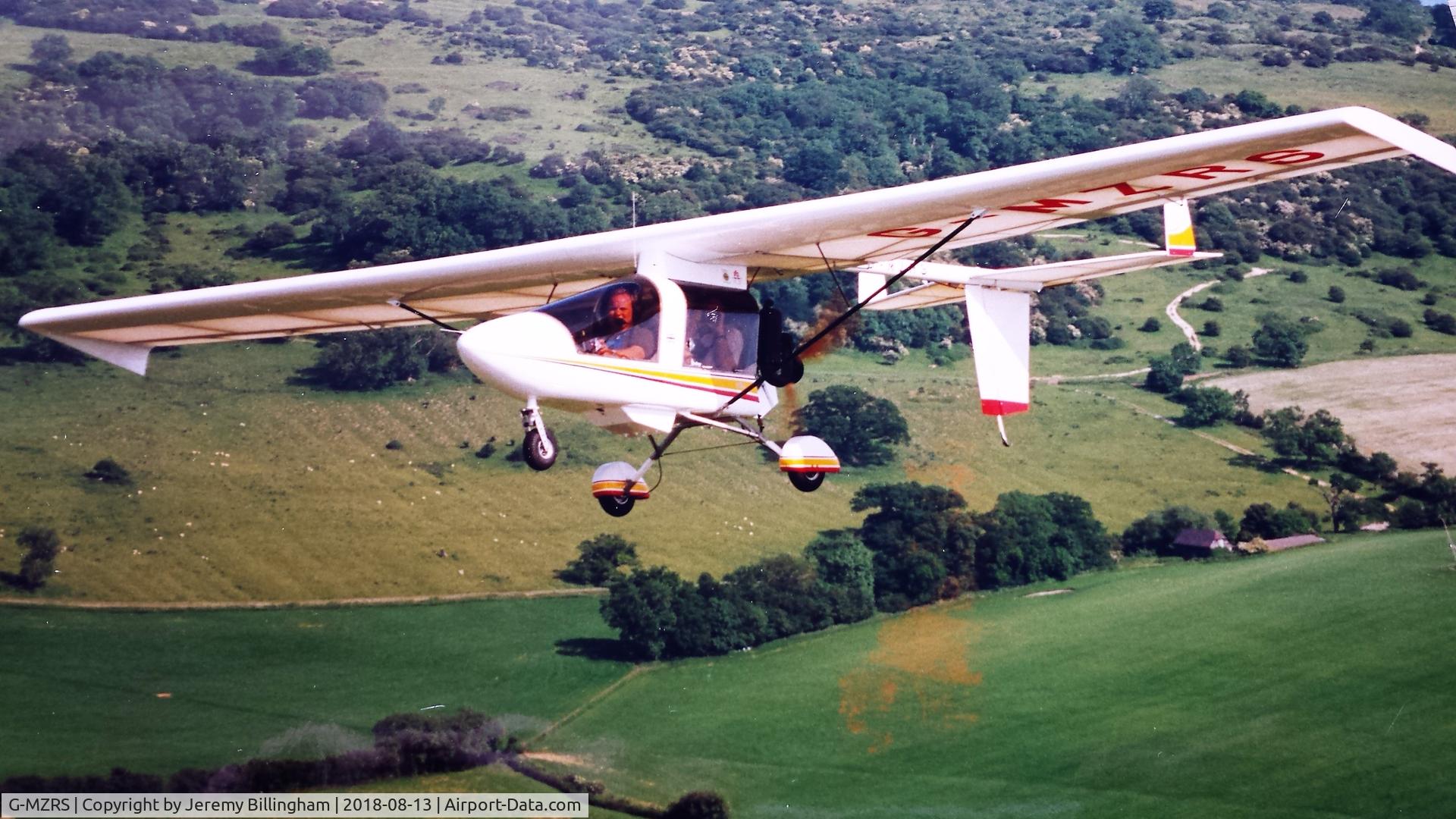 G-MZRS, 1990 CFM Shadow Series CD C/N 141, This aircraft was based at Defford, Worcestershire during the 90s and beyond.
