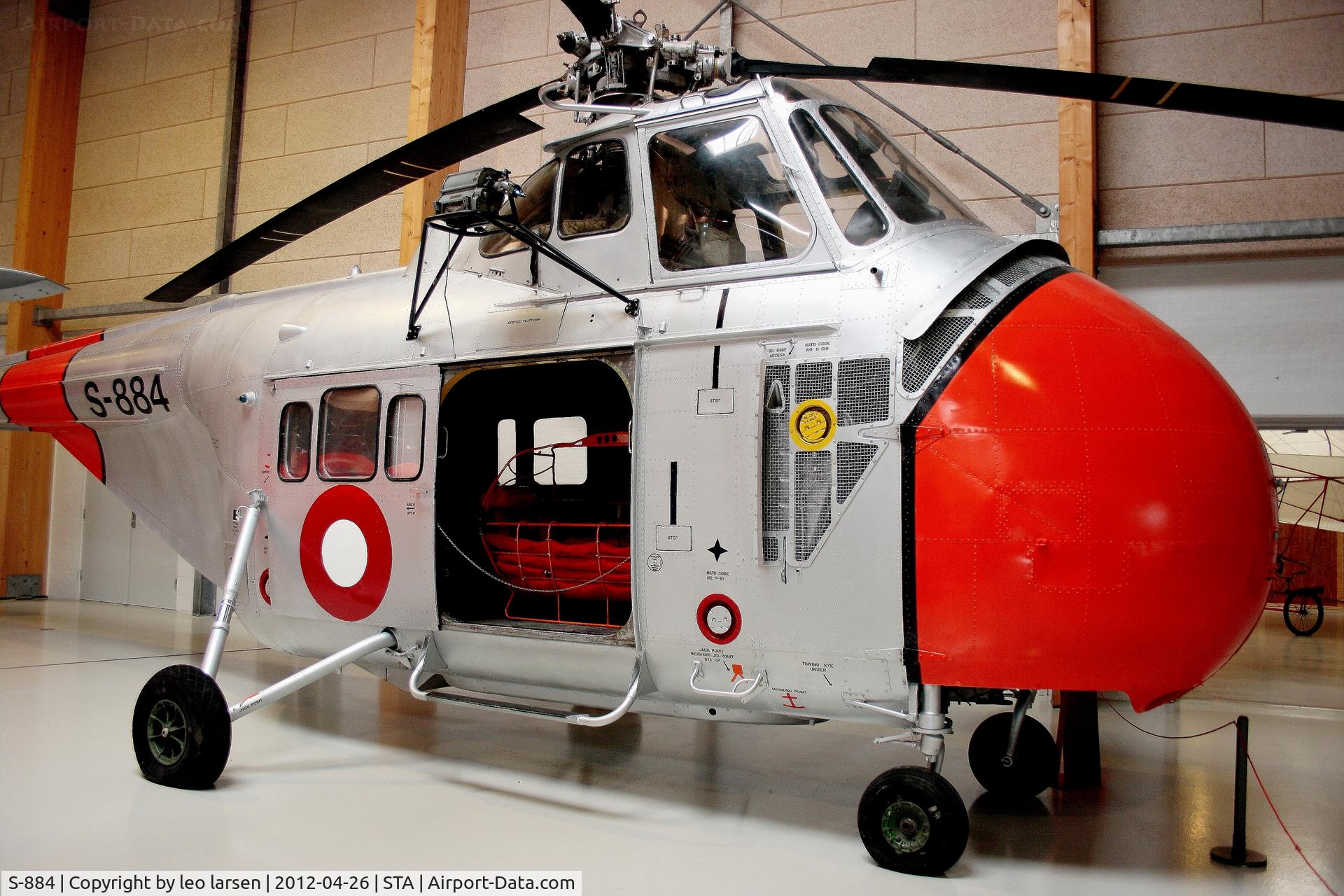 S-884, Sikorsky S-55C C/N 55-1032, Stauning 26.4.2012