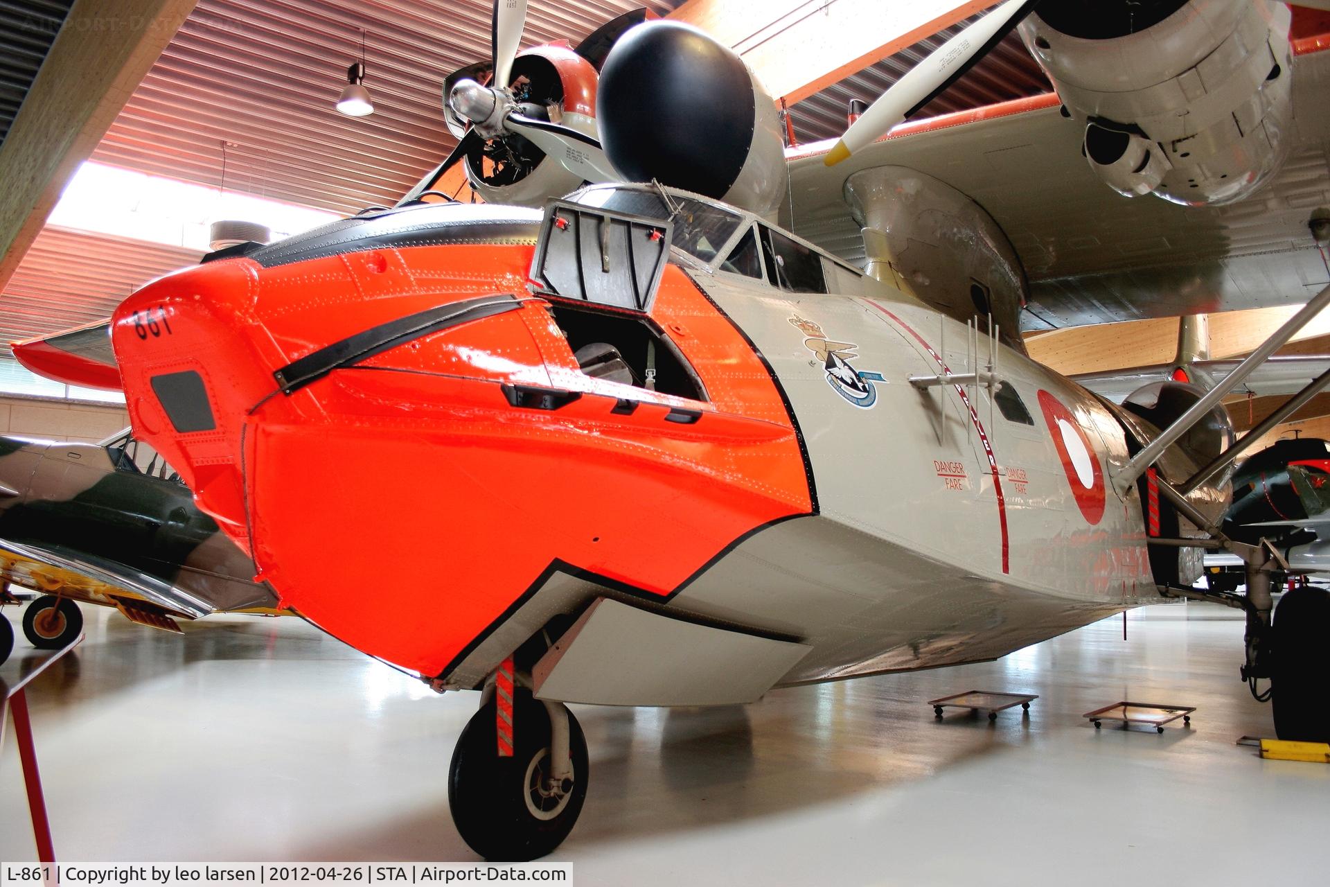 L-861, Consolidated PBY-6A Catalina C/N 2105, Stauning 26.4.2012