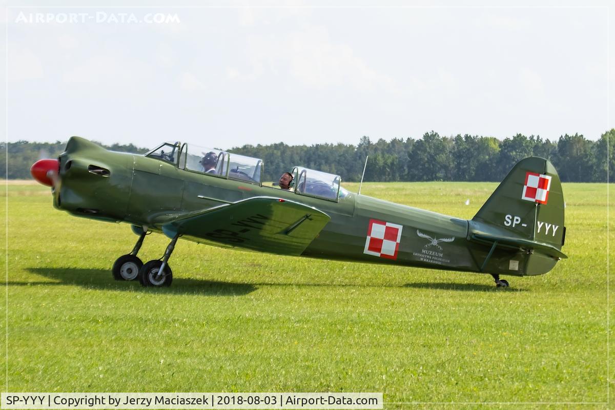SP-YYY, Yakovlev Yak-18 C/N EM005, Yakovlev Yak-18