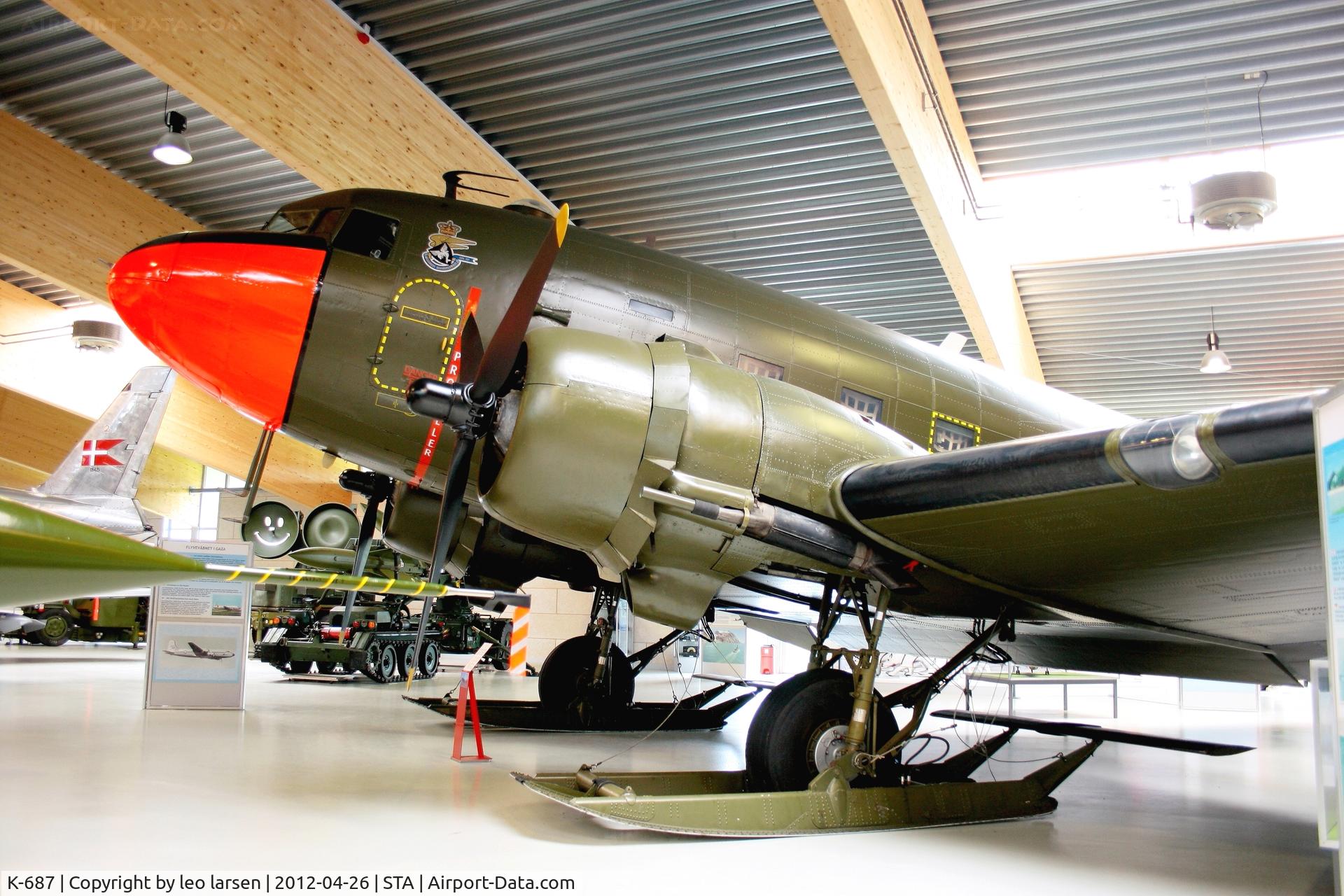 K-687, 1942 Douglas C-47A Skytrain C/N 19200, Stauning Museum 26.4.2012