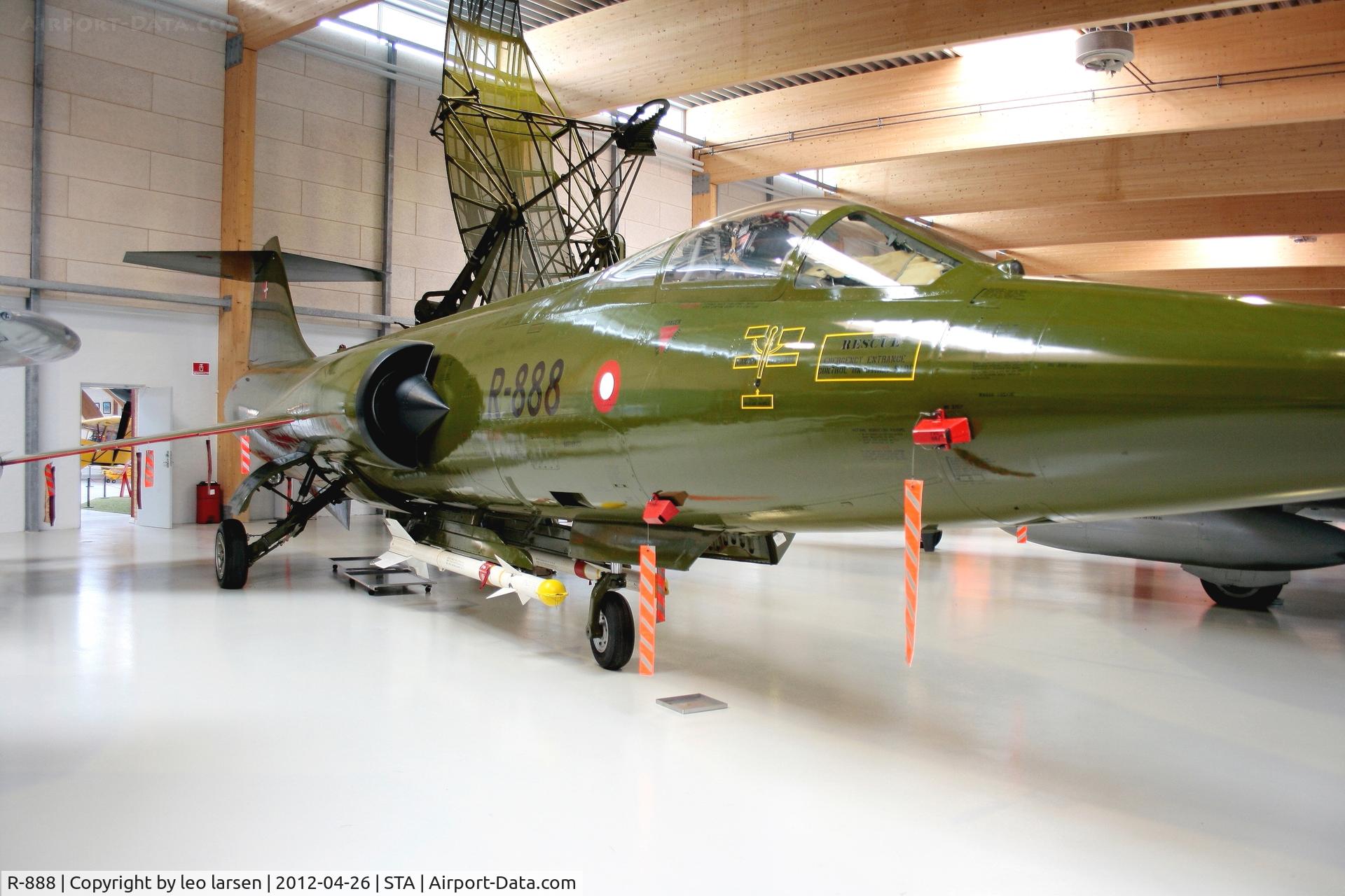 R-888, 1971 Canadair CF-104 Starfighter C/N 683A-1188, Stauning Museum 26.4.2012