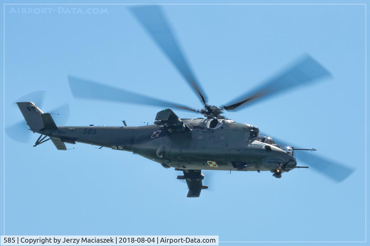 585, 1985 Mil Mi-24D Hind D C/N 220585, Mil Mi-24D Hind D