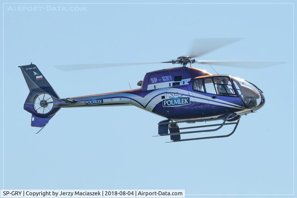 SP-GRY, 2003 Eurocopter EC-120B Colibri C/N 1353, EC 120B Colibri