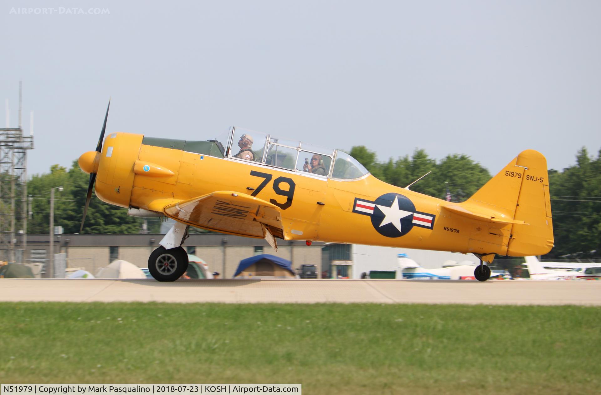 N51979, 1944 North American SNJ-5 Texan Texan C/N 51979, North American SNJ-5